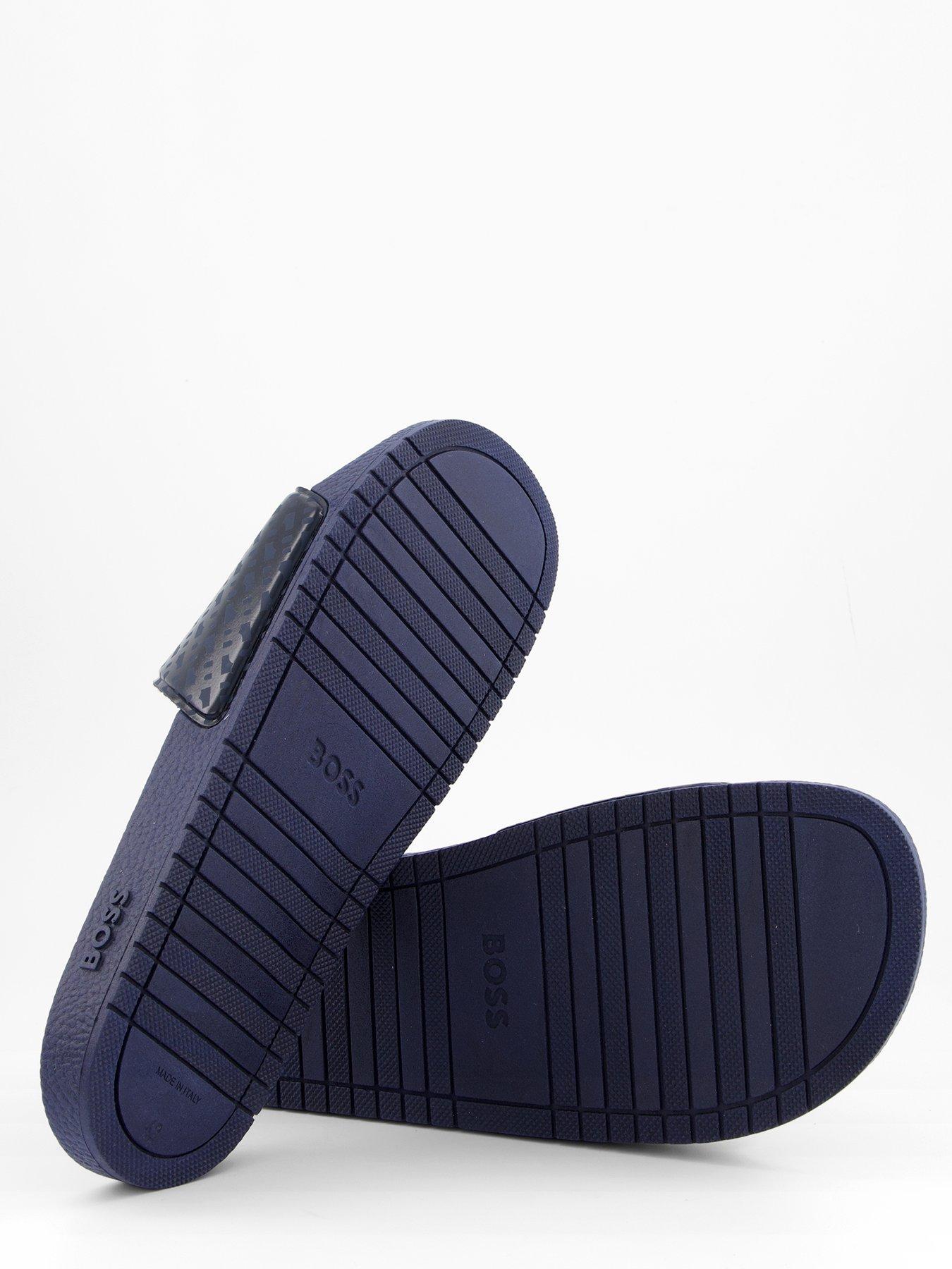 Image 4 of 6 of BOSS Aryeh Sliders - Dark Blue