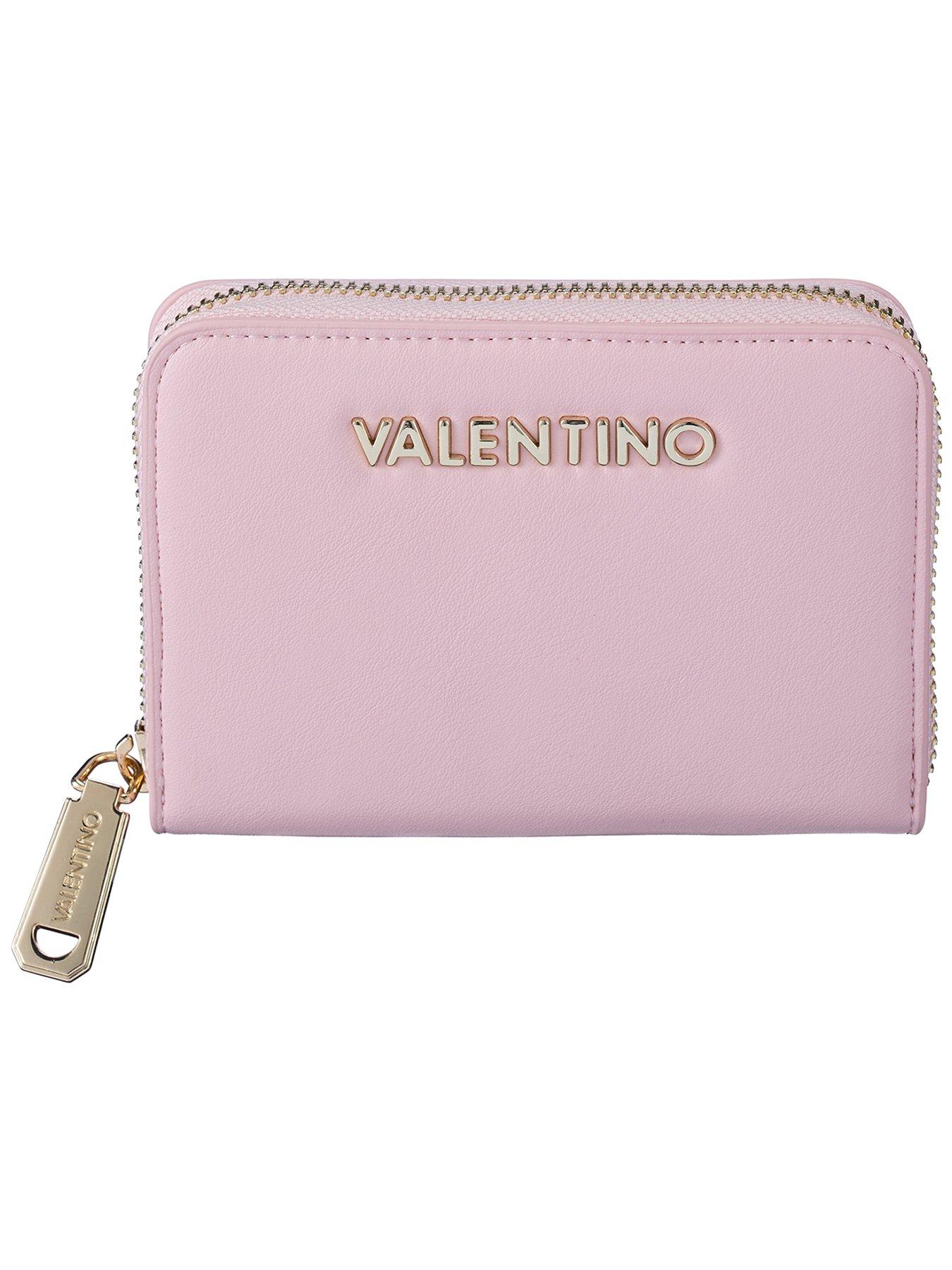 Valentino Sunshine Zip Around Purse - Pink