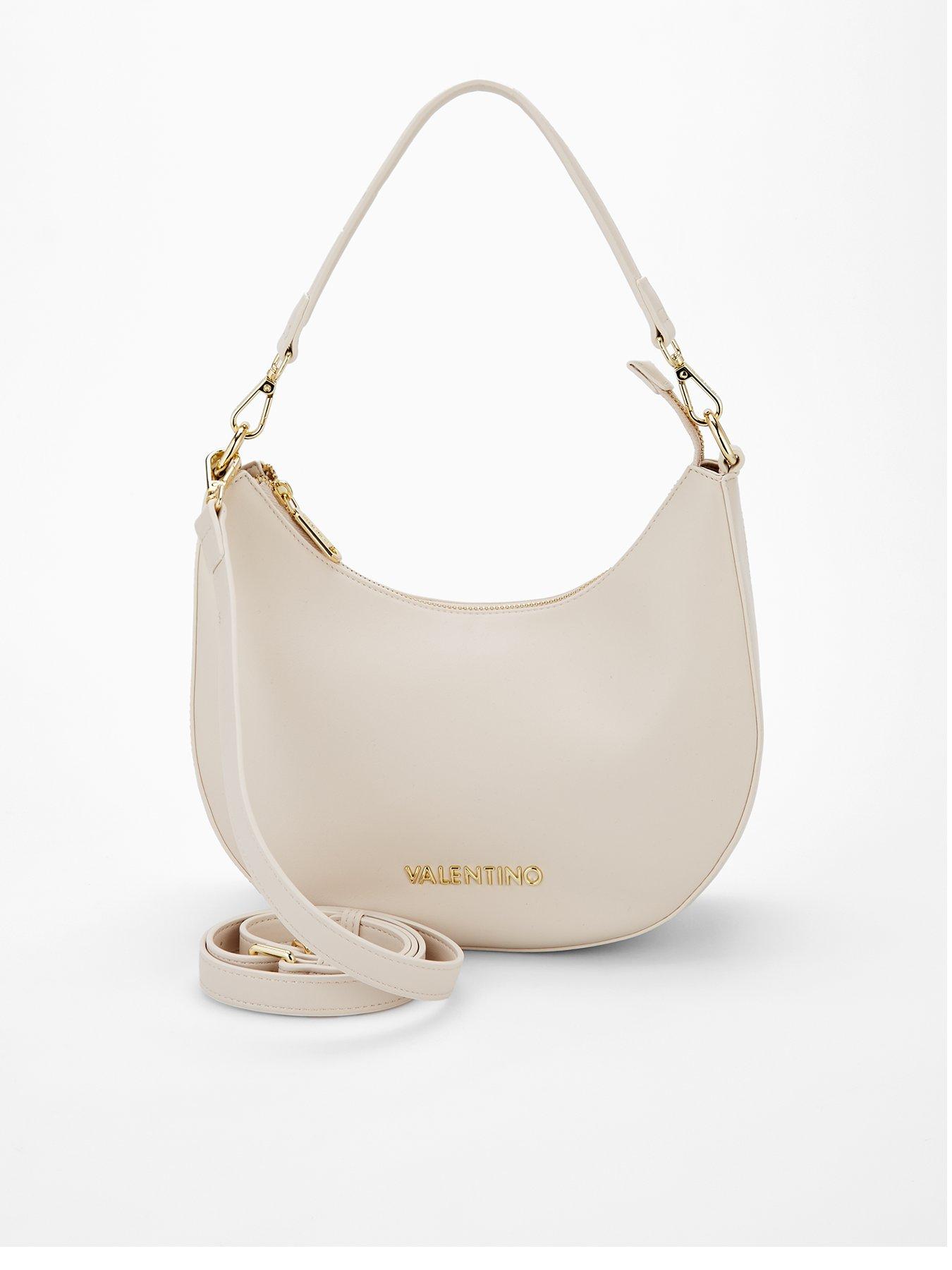 Sac à épaule VALENTINO Cosmopolitan - Couleur Vaniglia (jaune Pâle), Neuf Avec étiquettes, 100% Polyuréthane, Italie