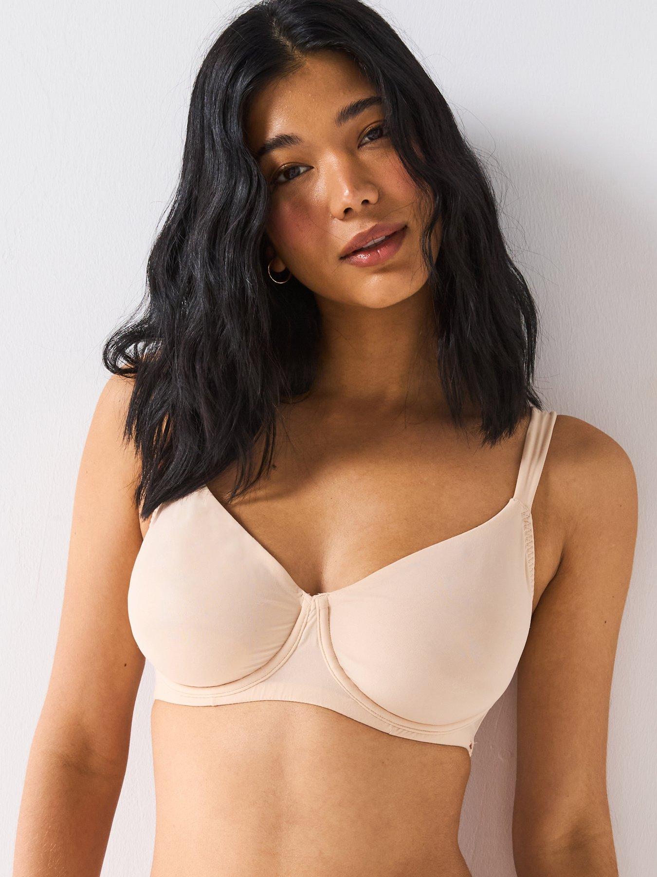 Image 4 of 4 of DORINA Noa Non Padded Wired Bra - Beige