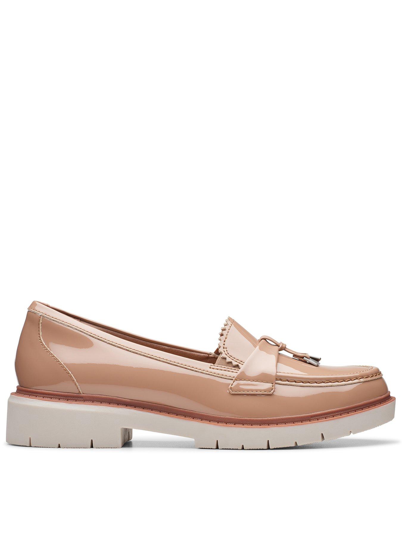 Clarks Westlynn Bella Penny Loafer voor dames, zwart leder, 39 EU