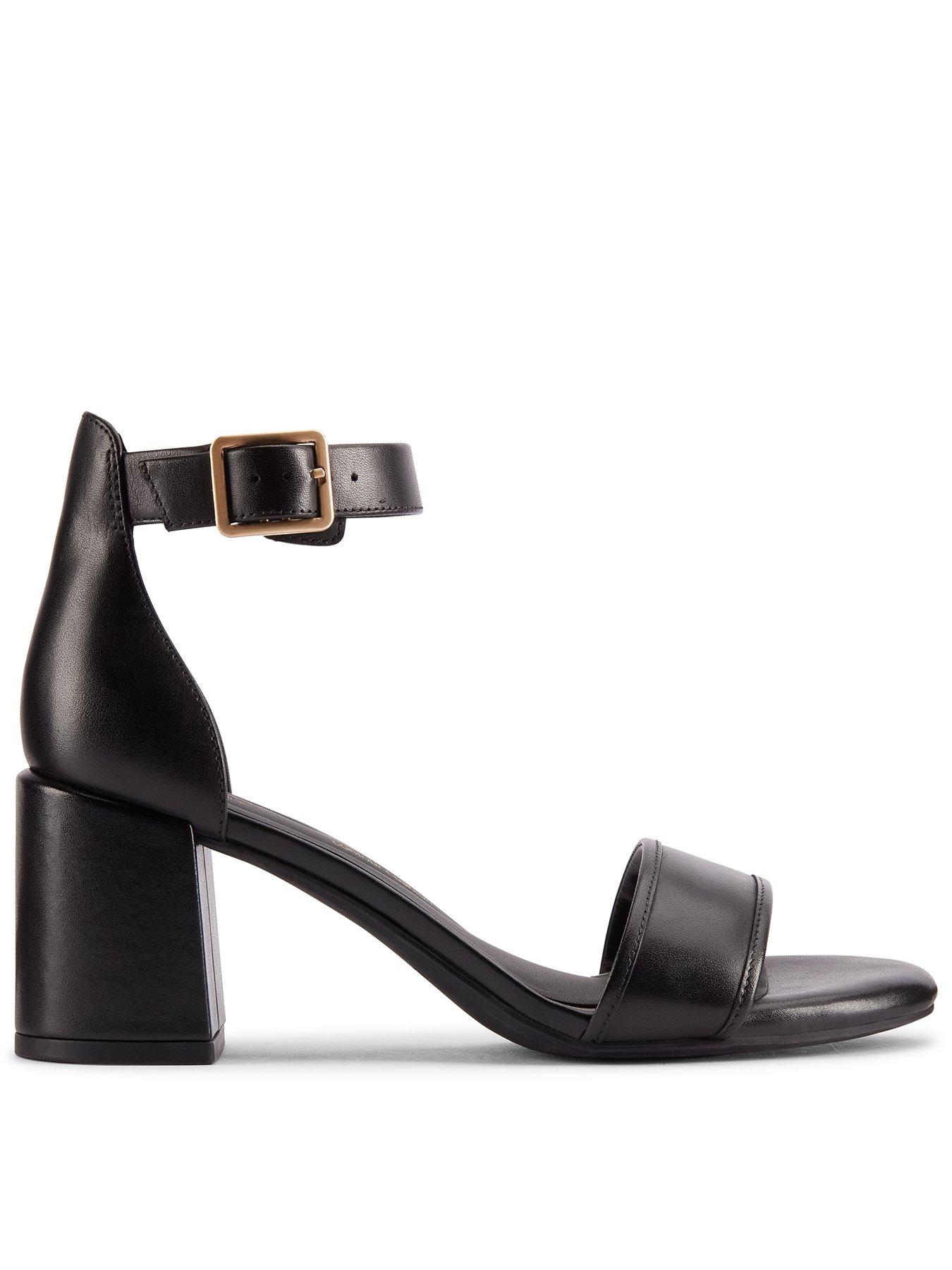 undefined Ezoria Mae Heeled Sandal - Black