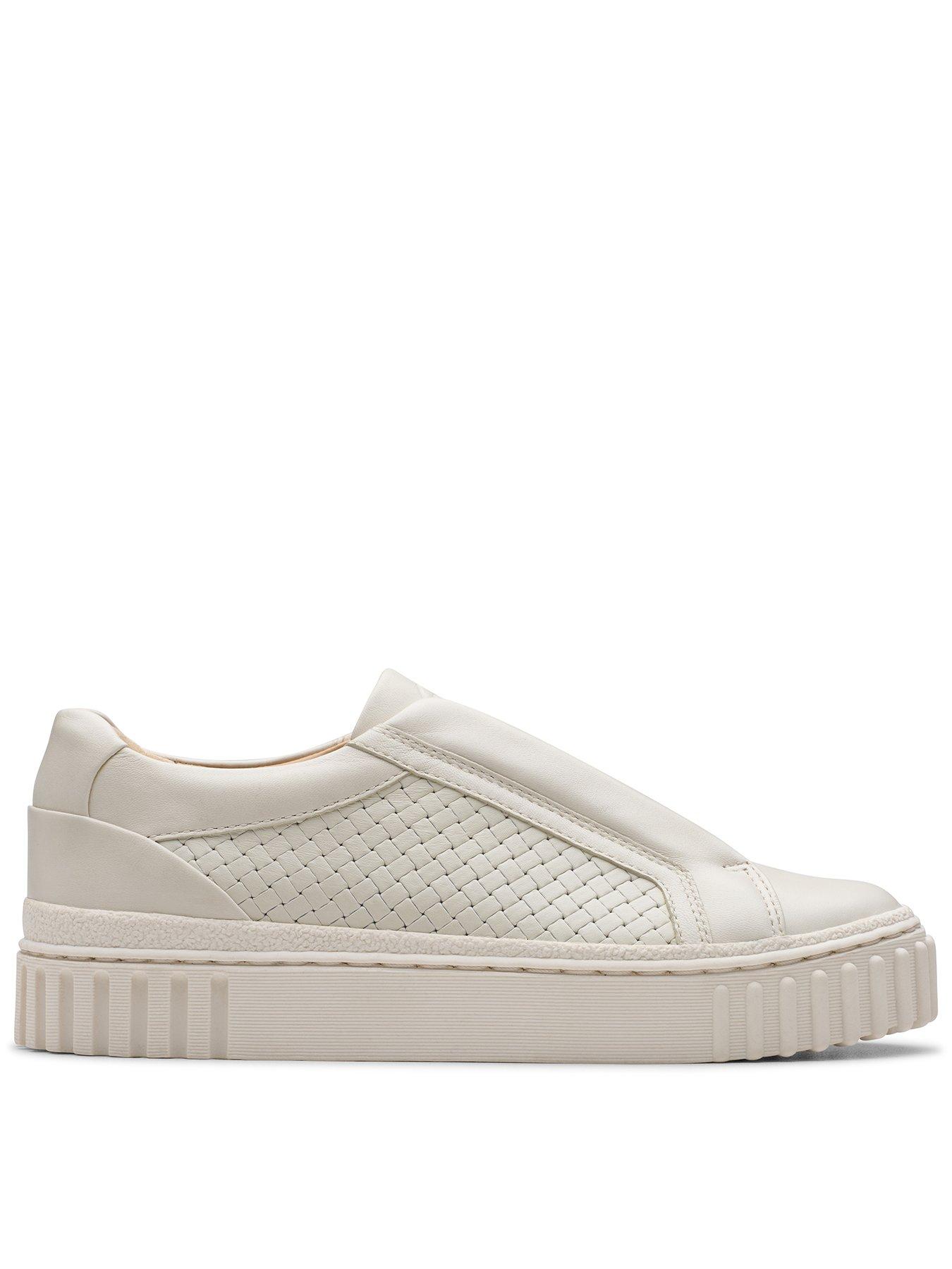 Clarks Mayhill Bay, Cream, Size 3, Women