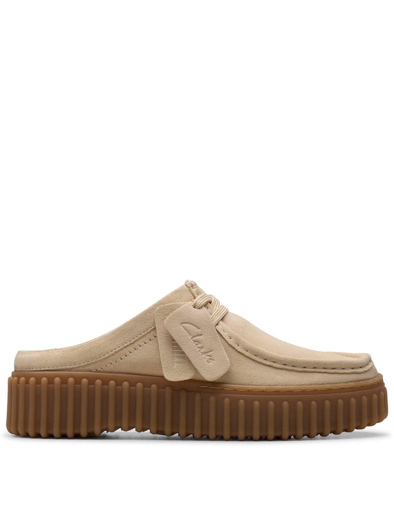 undefined Torhill Suede Mule Shoe - Cream