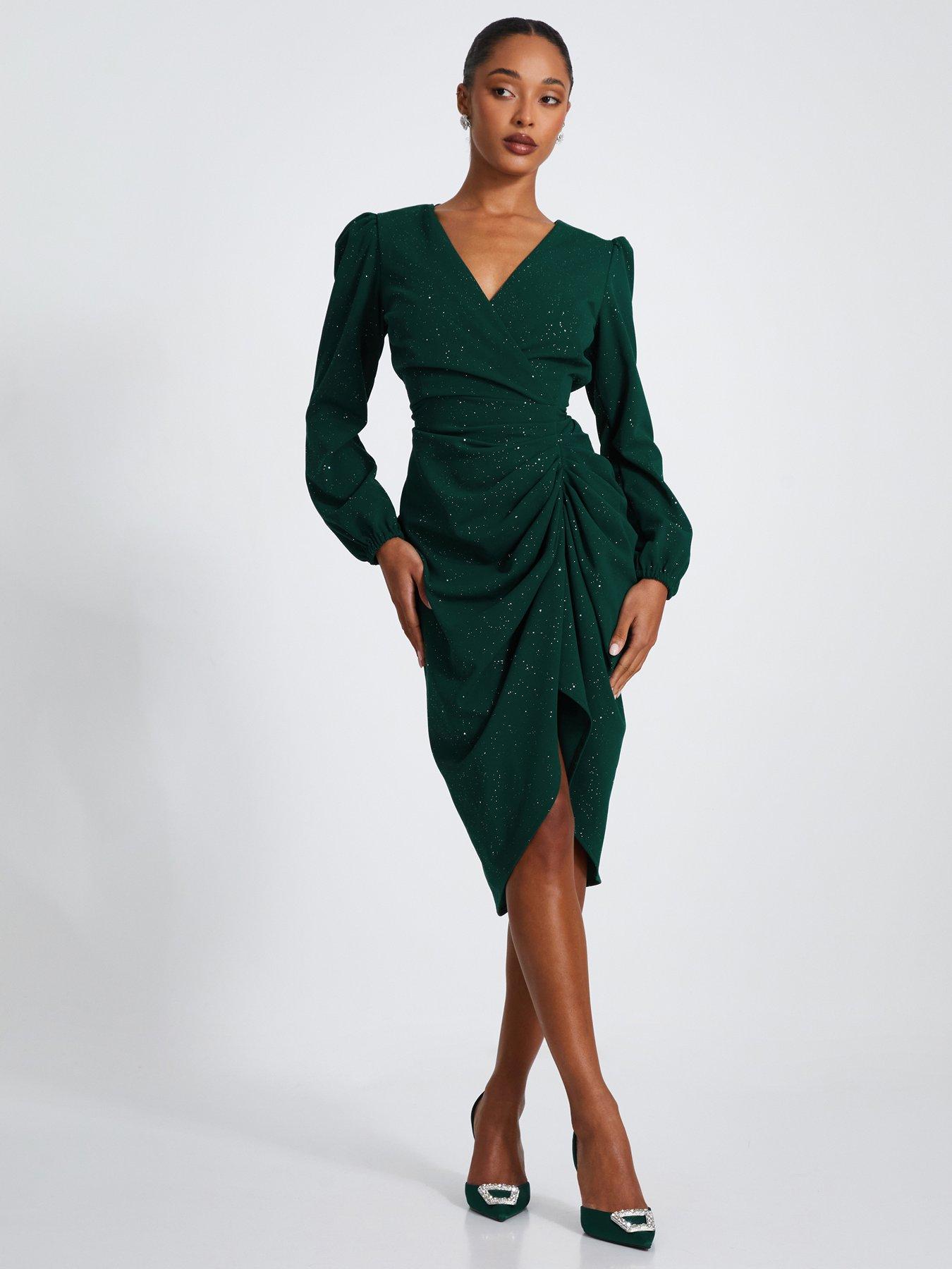 green waterfall dress ALYCE Paris 62201 Alyce Long Sweetheart Neckline Waterfall Ballgown Dr main image 0