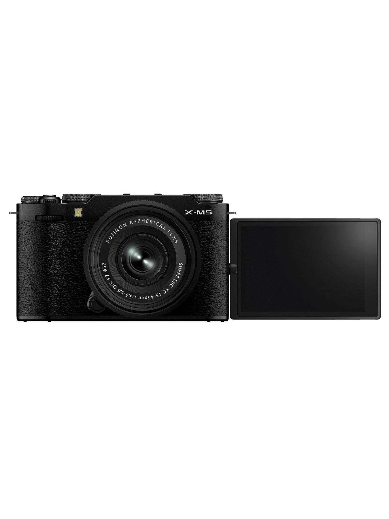 Image 5 of 7 of Fujifilm X-M5 Camera Kit inc XC 15-45mm Lens, Sandisk 128GB Extreme Pro SDXC Card and System Bag - Black