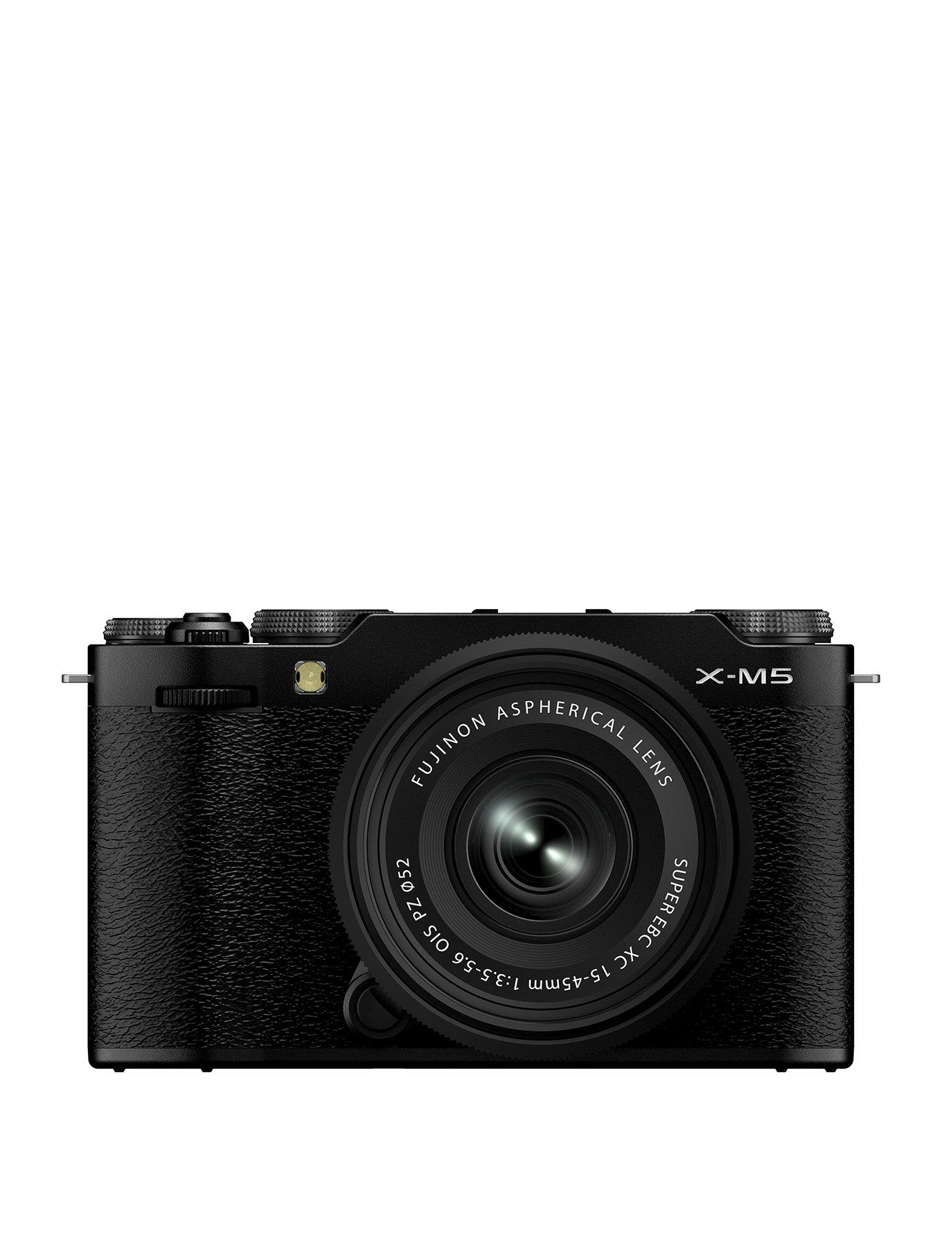 undefined X-M5 CSC Digital Camera with XC 15-45mm F3.5-5.6 OIS PZ Lens - Black