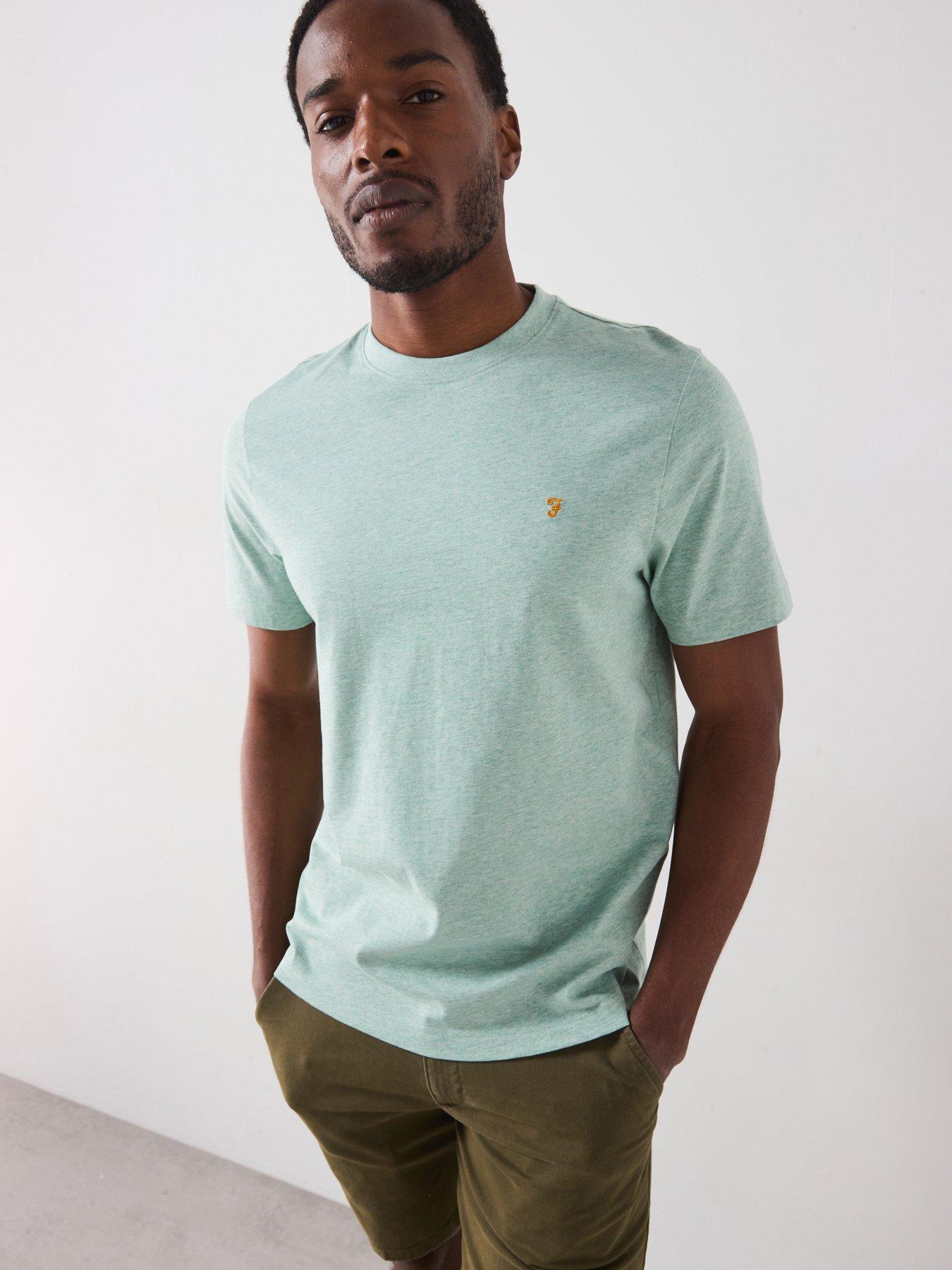Farah Danny Regular Fit Short Sleeve T-Shirt - Green
