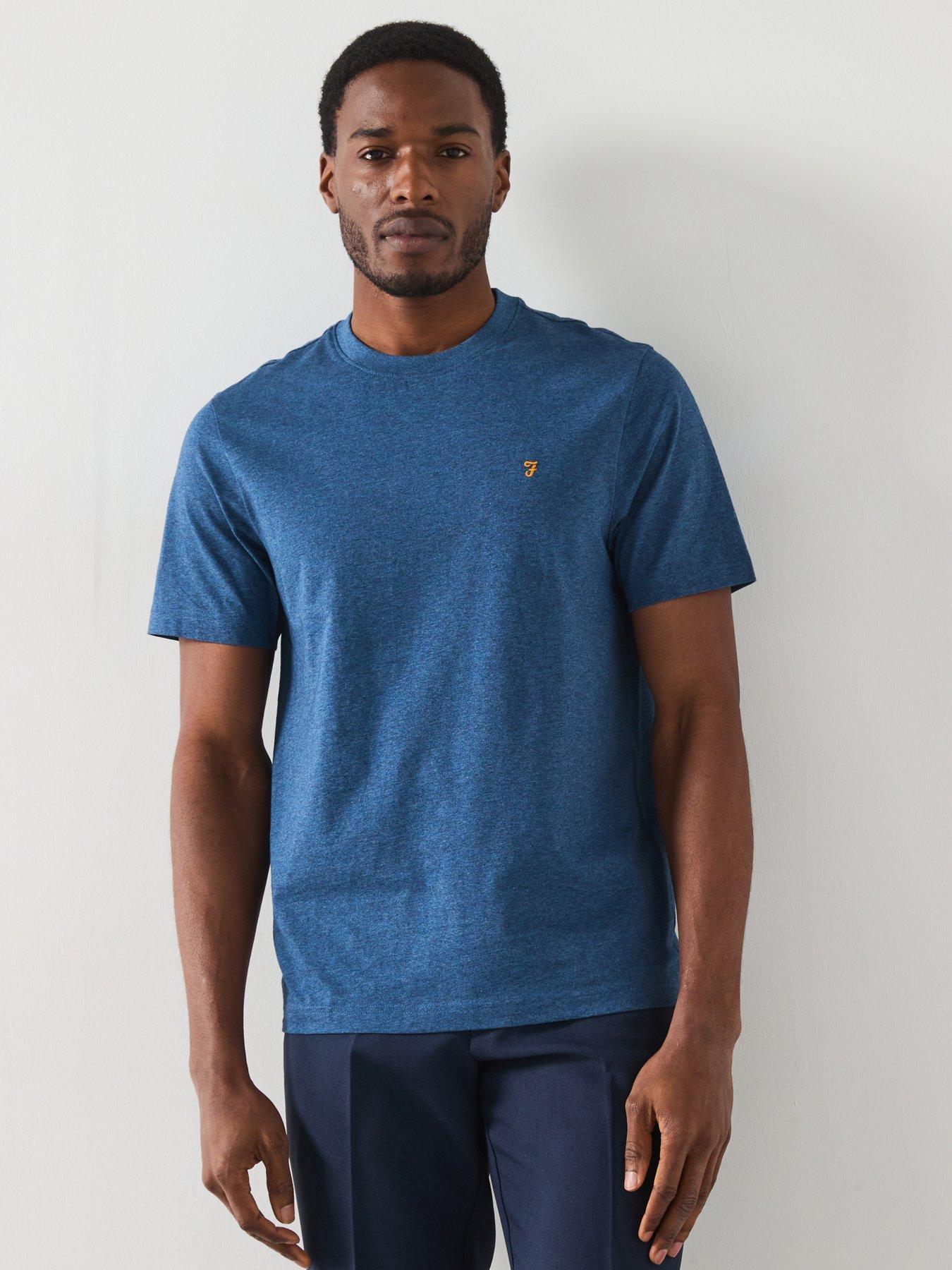 undefined Danny Regular Fit Short Sleeve T-Shirt - Dark Blue