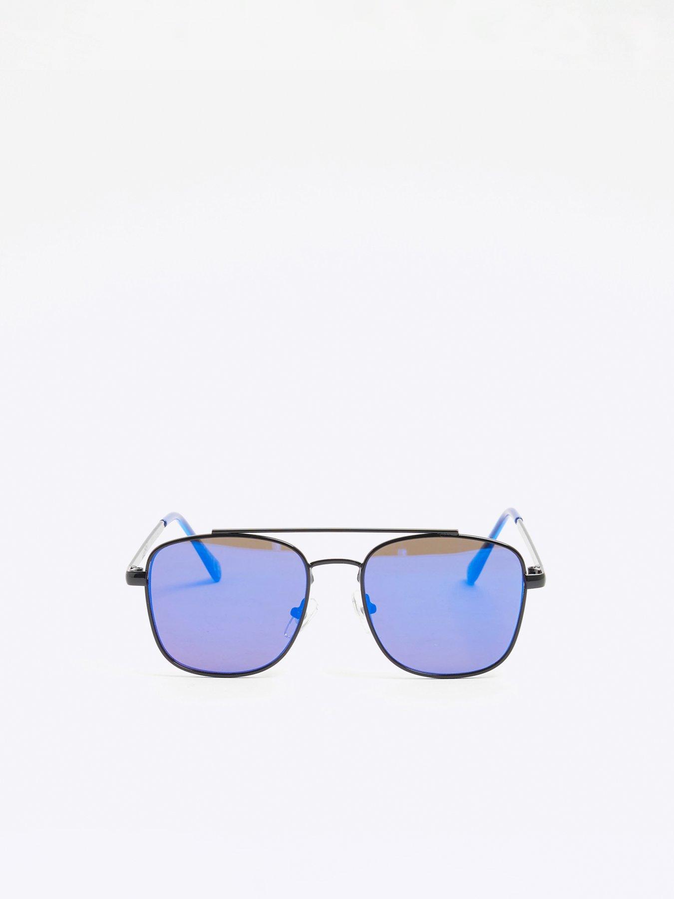 undefined Boys Metal Navigator Sunglasses - Blue