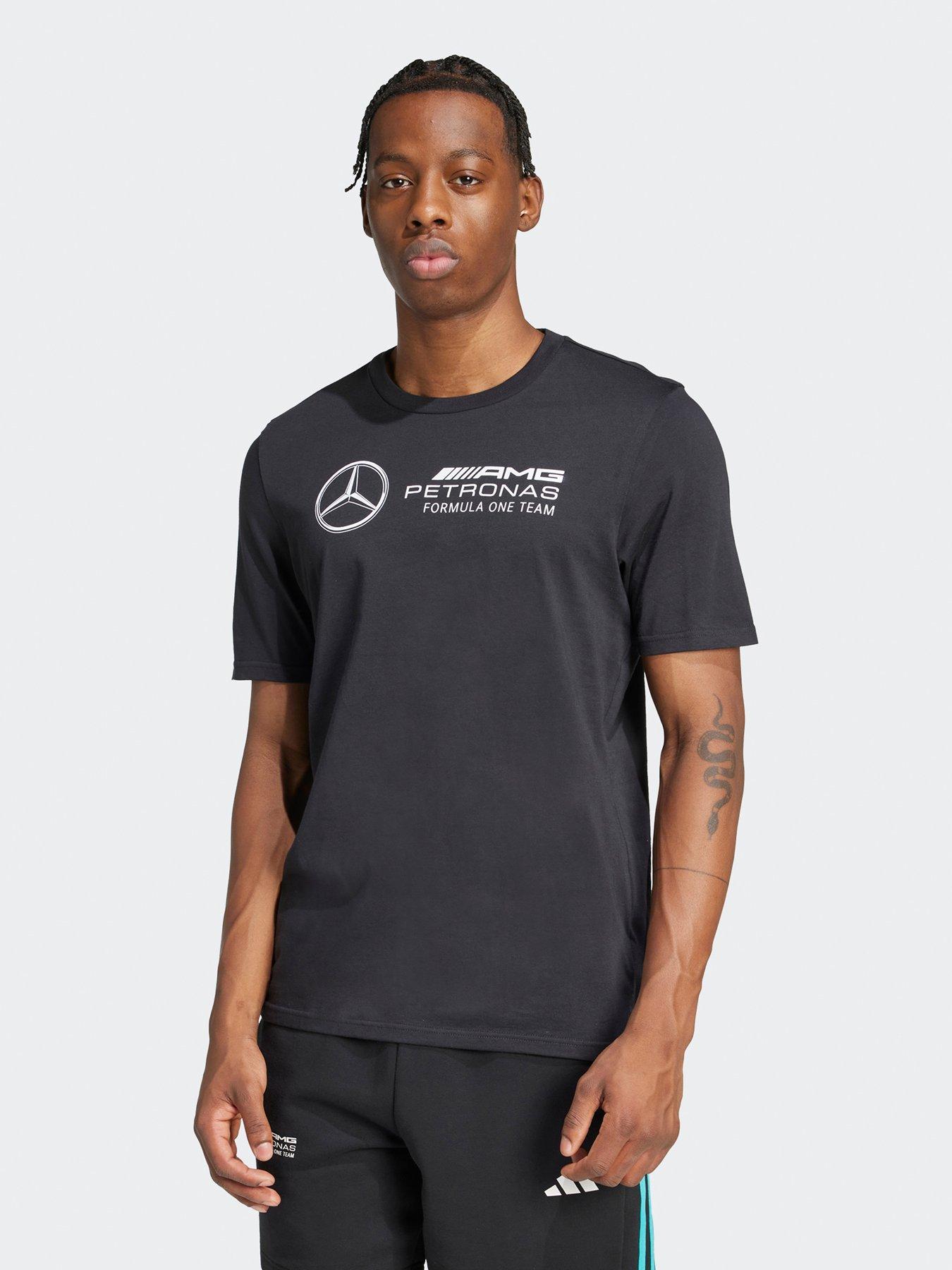 undefined Mens Mercedes Dna T-Shirt - Black