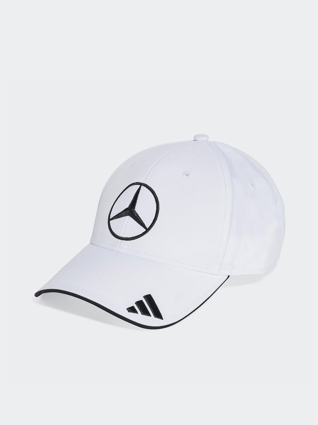 undefined Mens Mercedes Drivers Cap -white