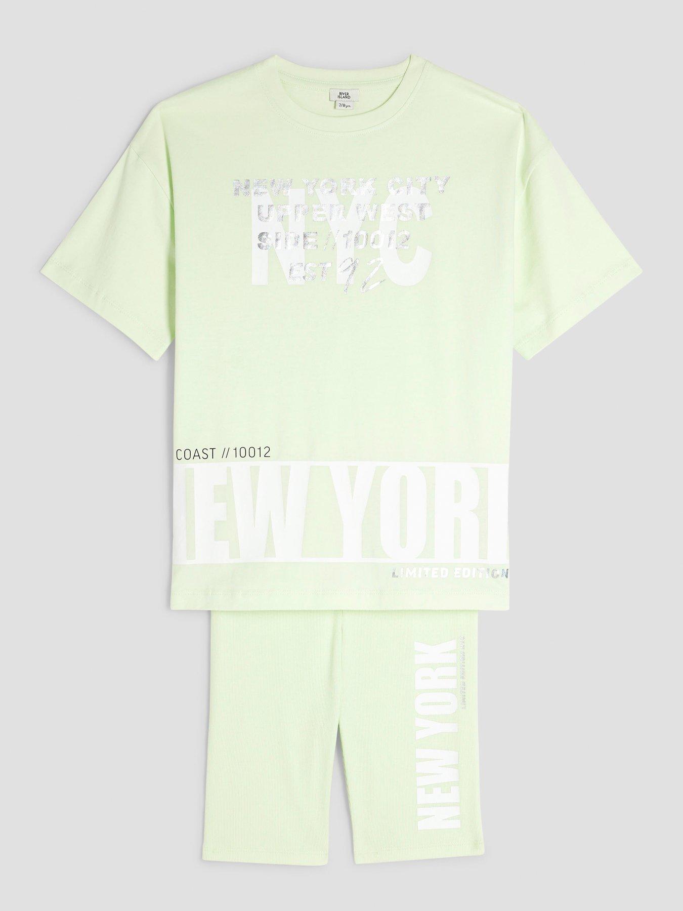 Green island shirt & shorts set main image 0