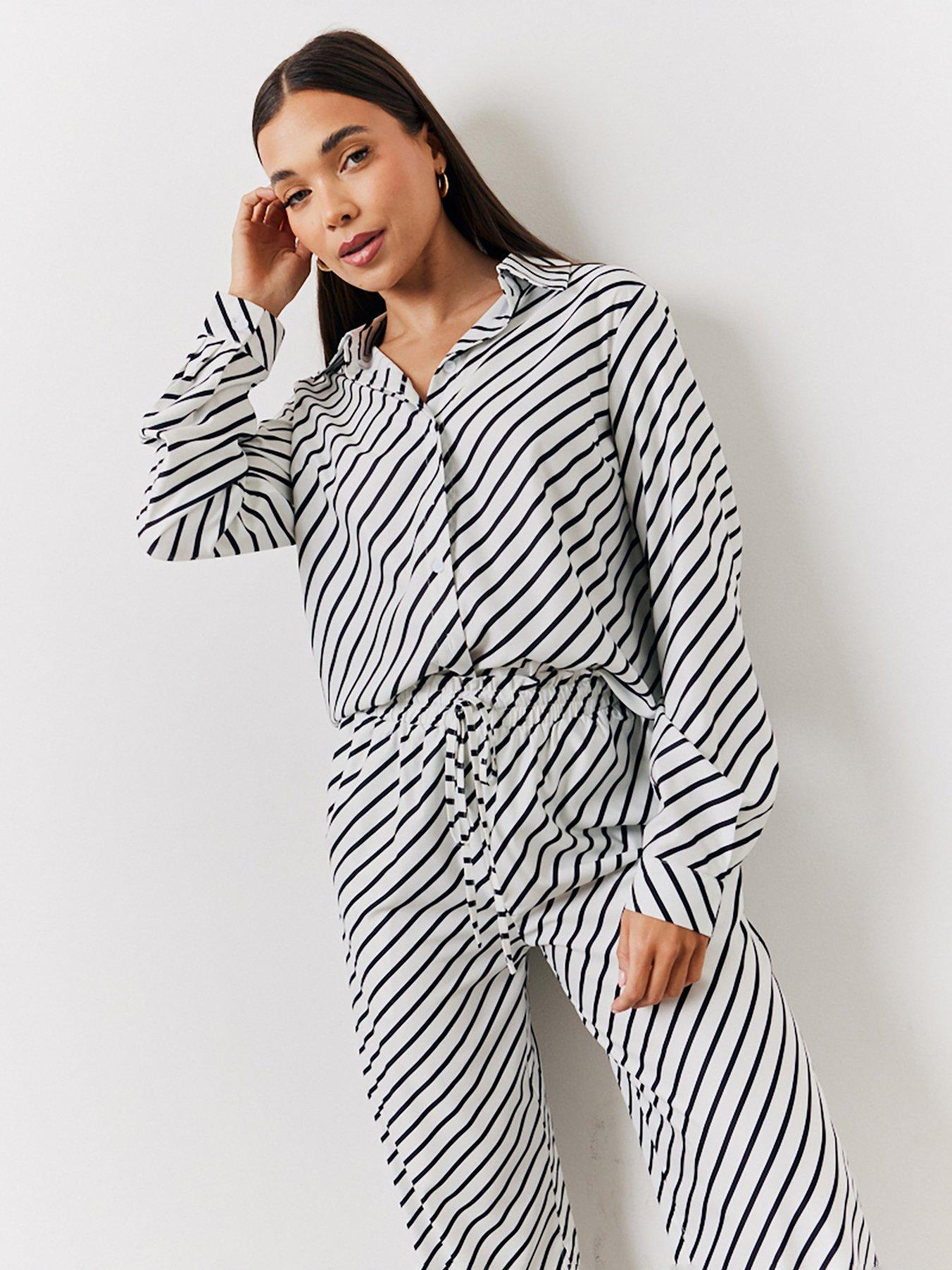 Blue & Cream Striped Shirt main image 0