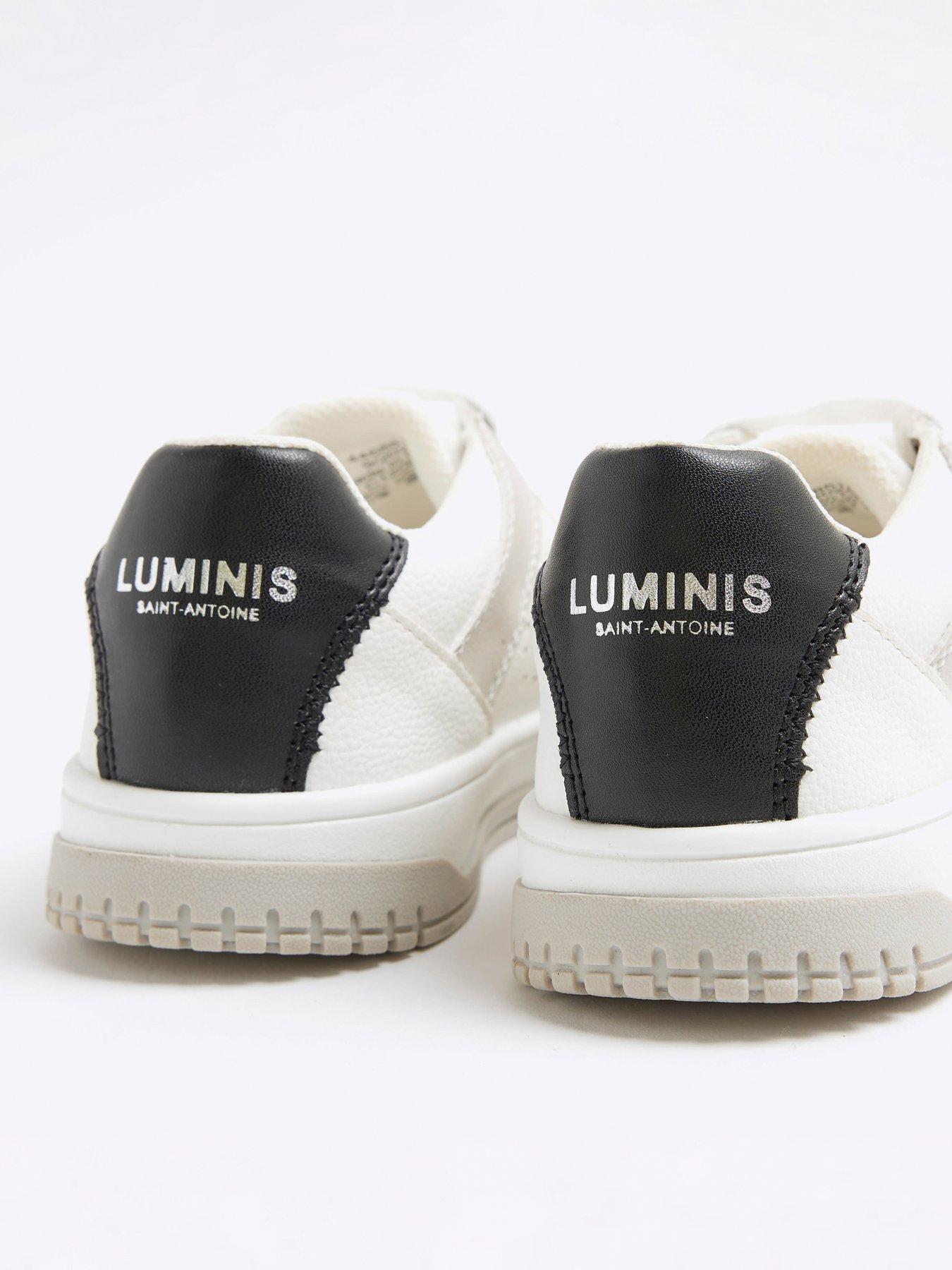 Image 5 of 5 of River Island Boys Mesh Trainers - White