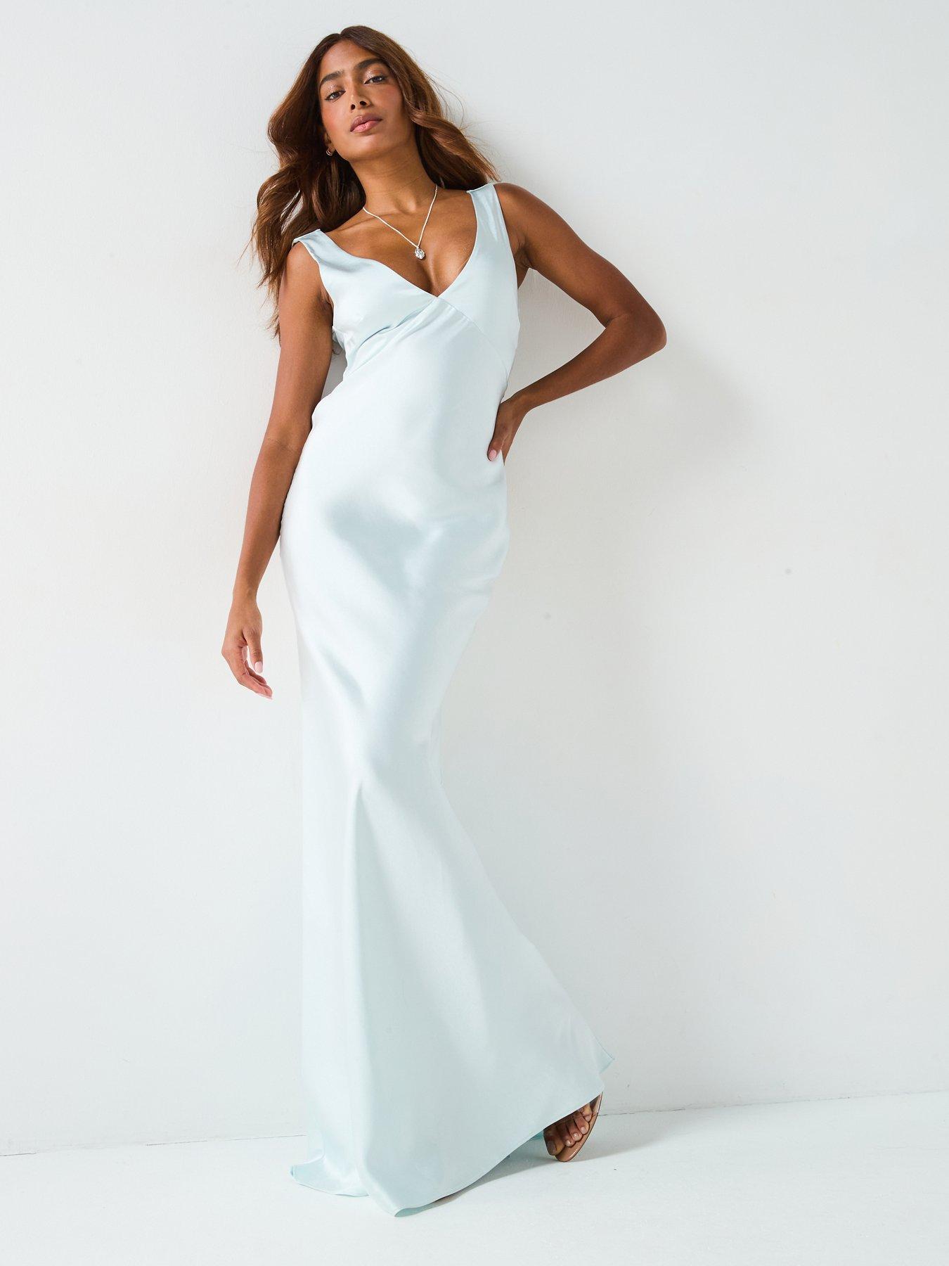 princess polly baby blue dress Blue Bridesmaid Dresses