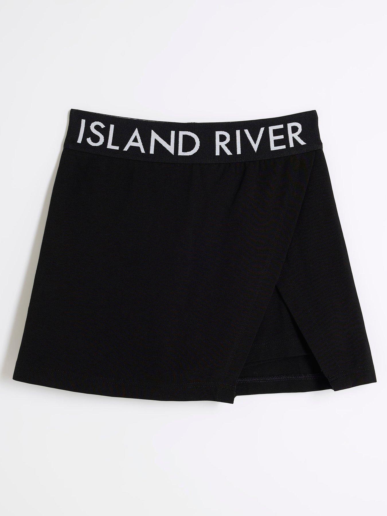 undefined Girls Ri Waistband Skort - Black