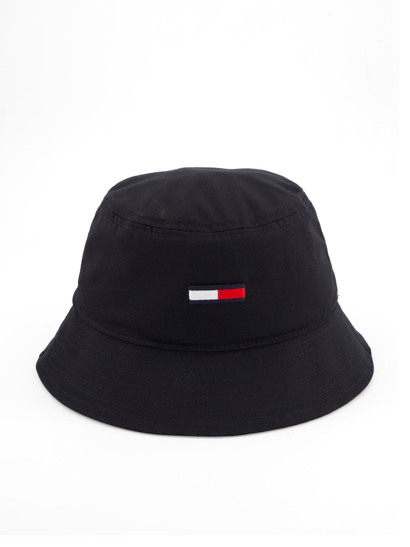 undefined Flag Bucket Hat - Black