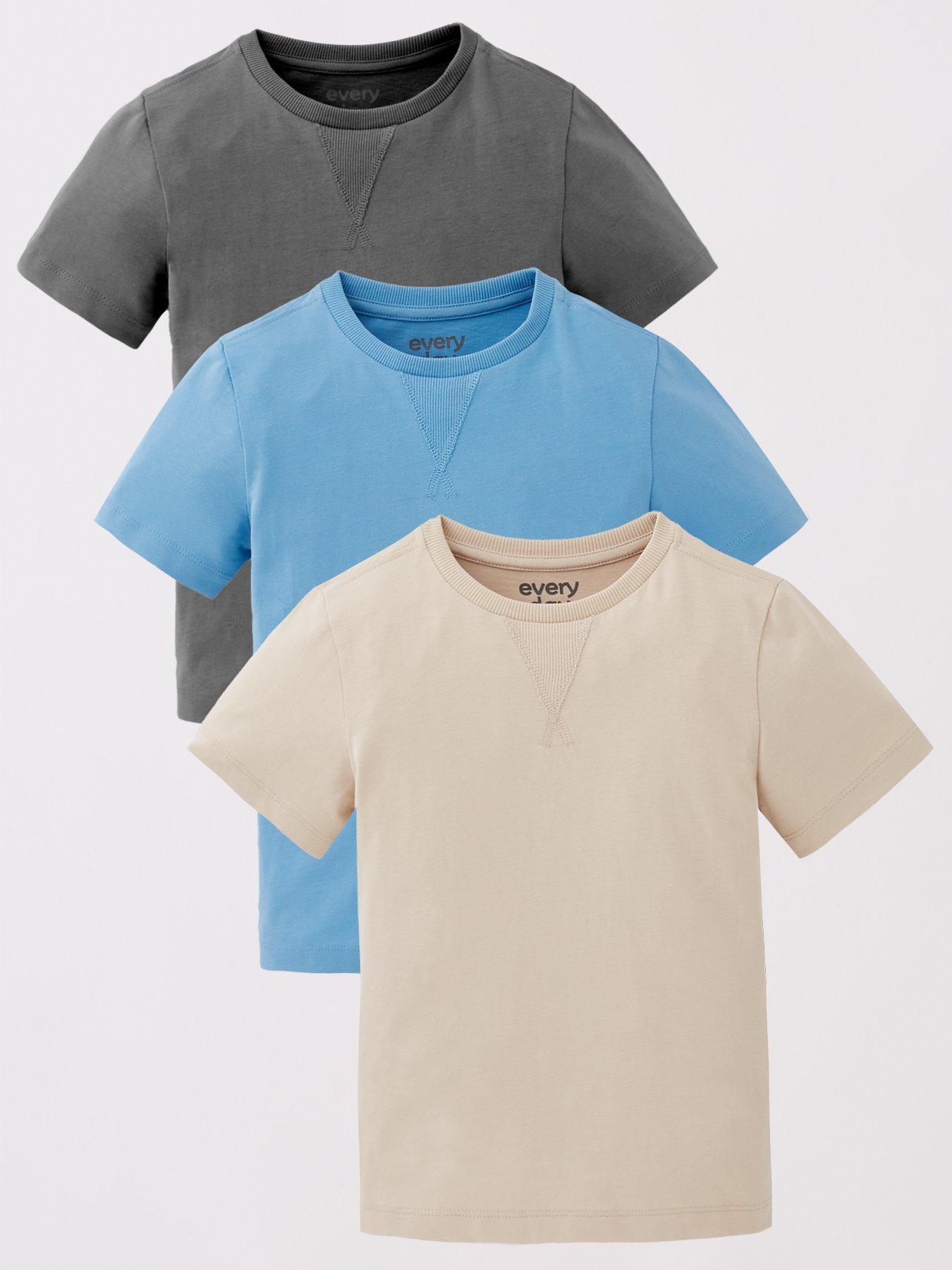 undefined Boys 3 Pack Tshirts - Multi