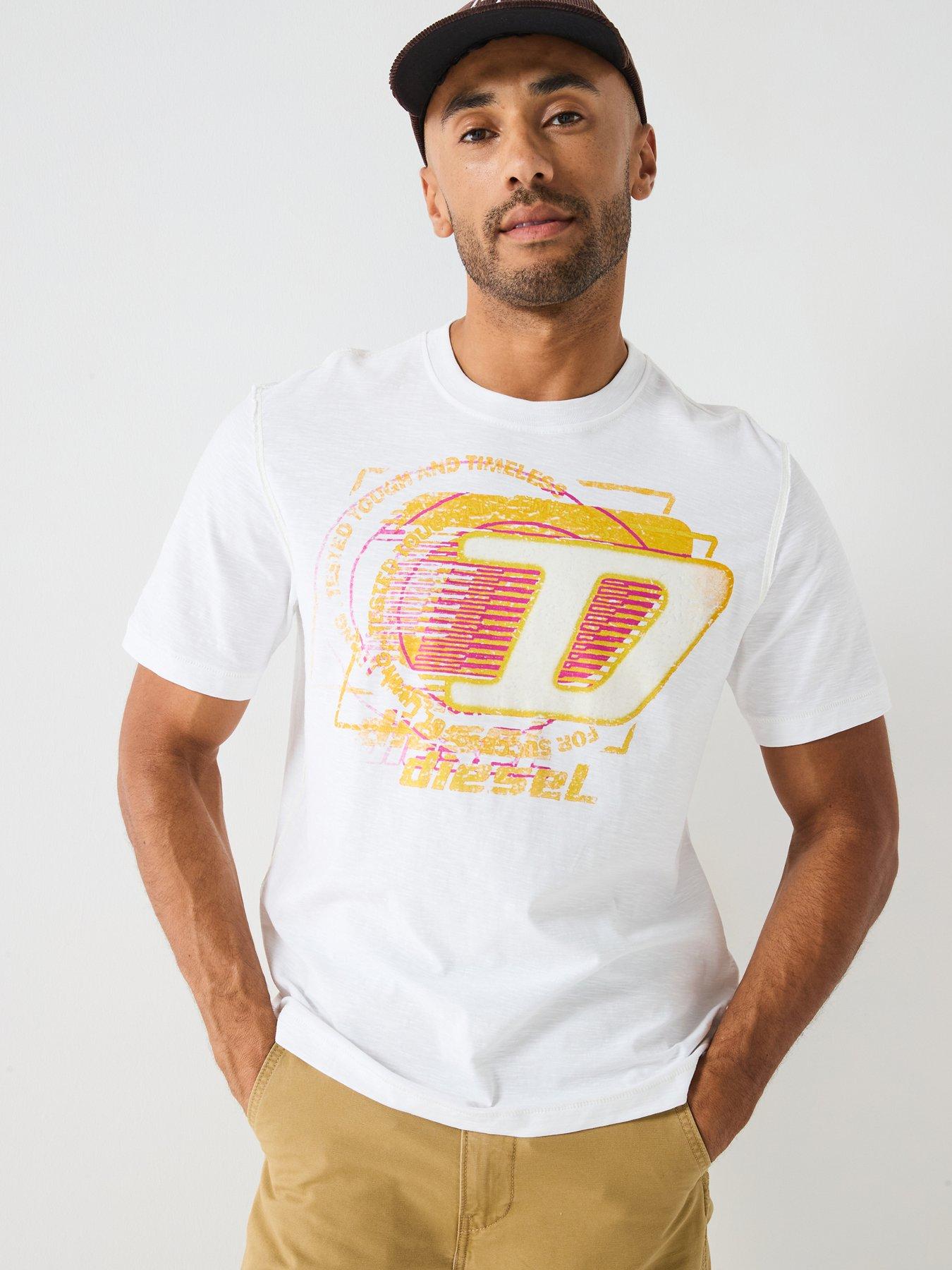 undefined T-Adjust-R11 Graphic T-Shirt- White