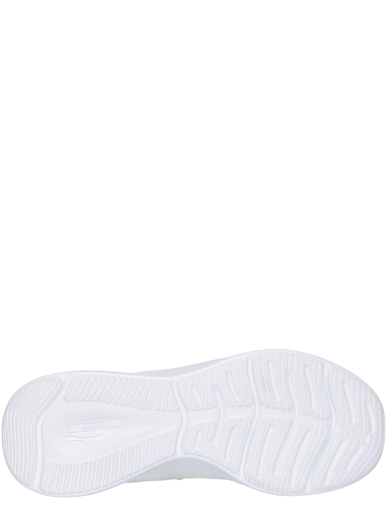 Image 4 of 5 of Skechers Engineered Mesh Lace-up Trainer - White