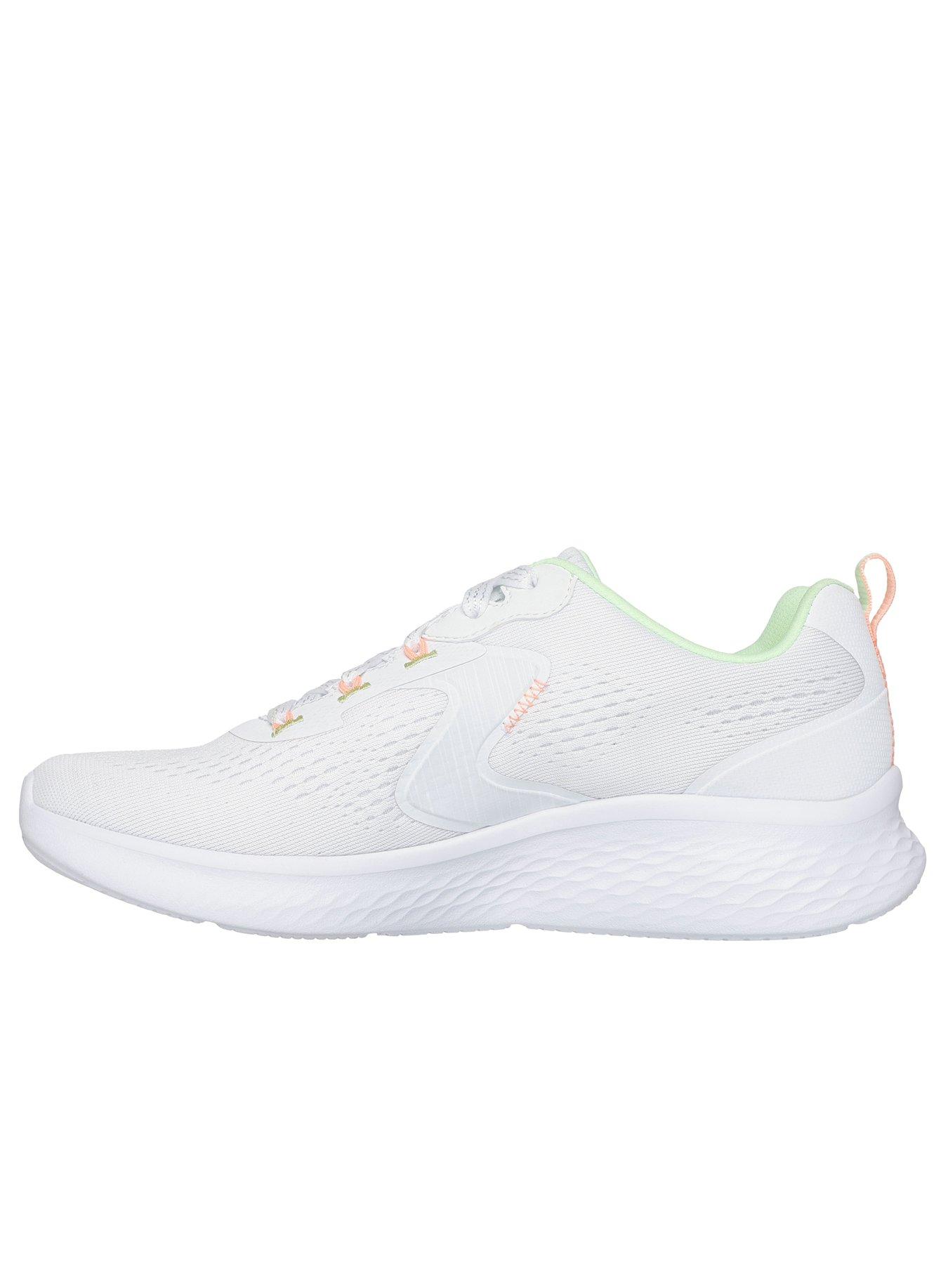 Image 5 of 5 of Skechers Engineered Mesh Lace-up Trainer - White