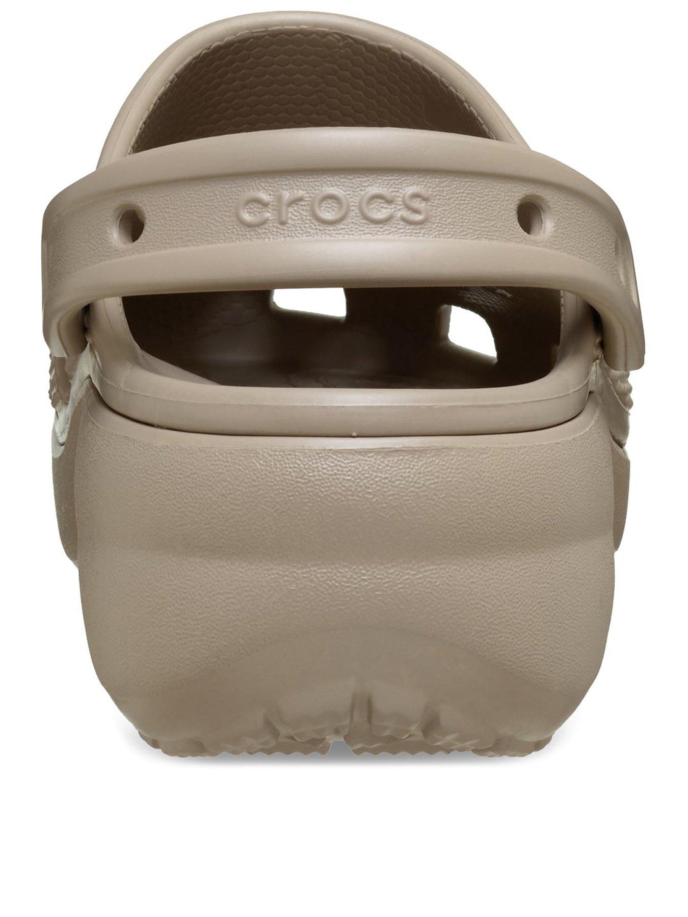 Image 3 of 6 of Crocs Classic Platform Clogs &nbsp;- Brown