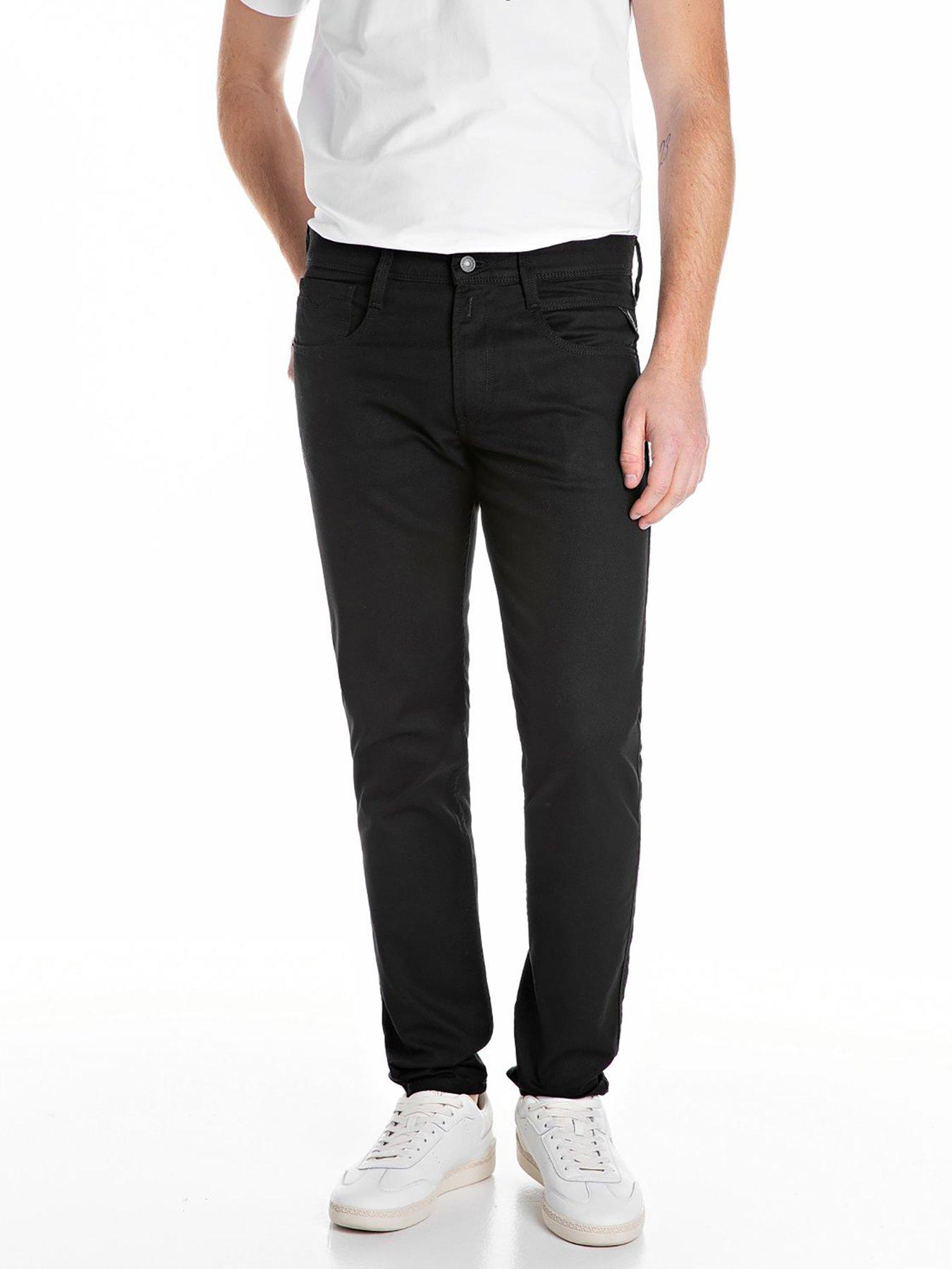 undefined Double Pocket Denim Jacket - Black