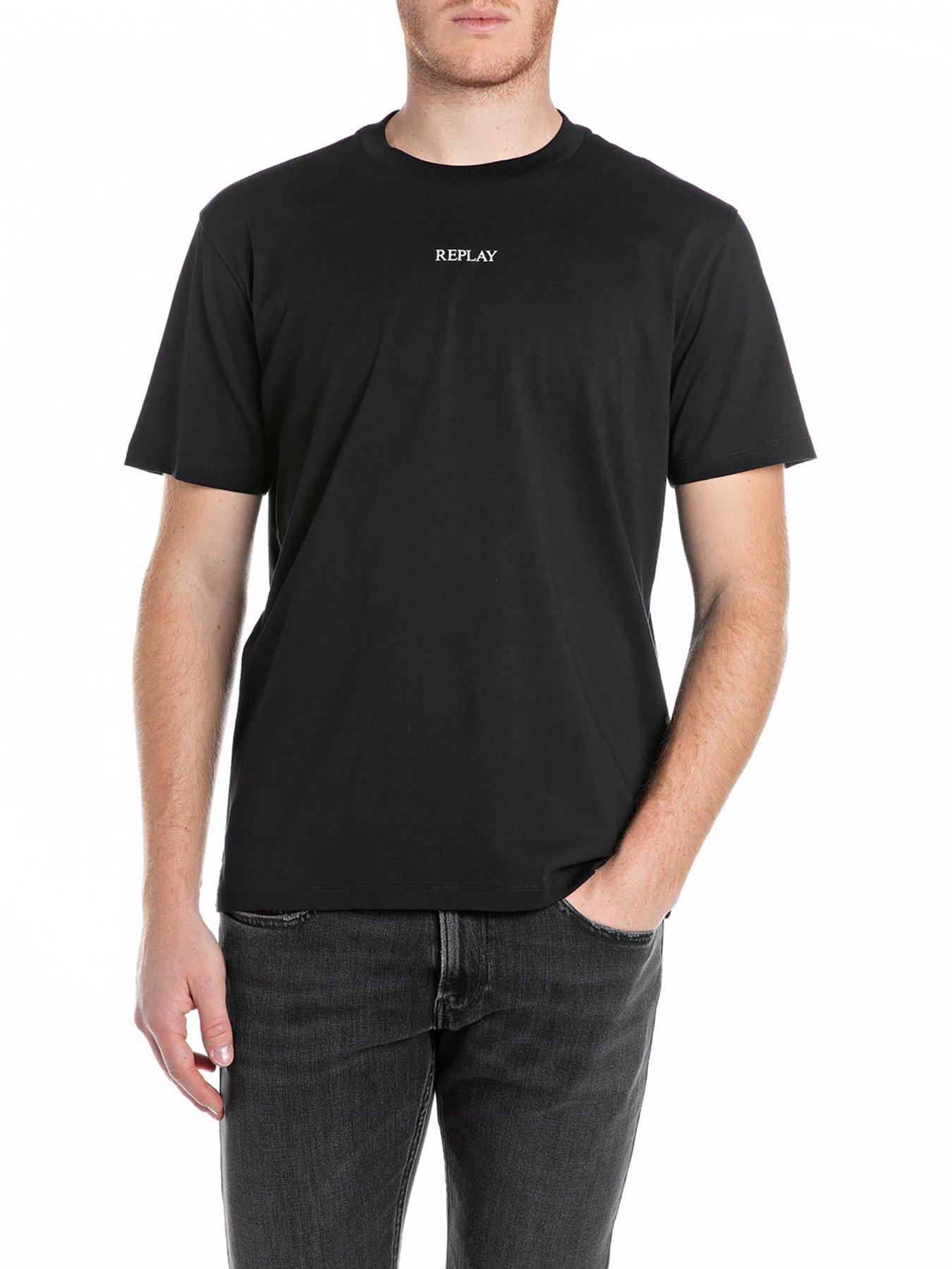 undefined Ventre Chest Logo T-Shirt- Black