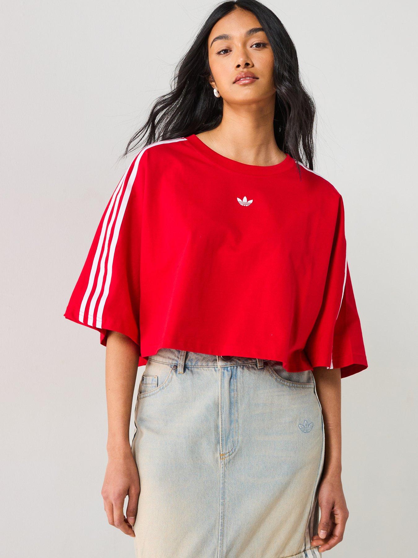 undefined Adilenium Boxy Oversized T-Shirt - Red