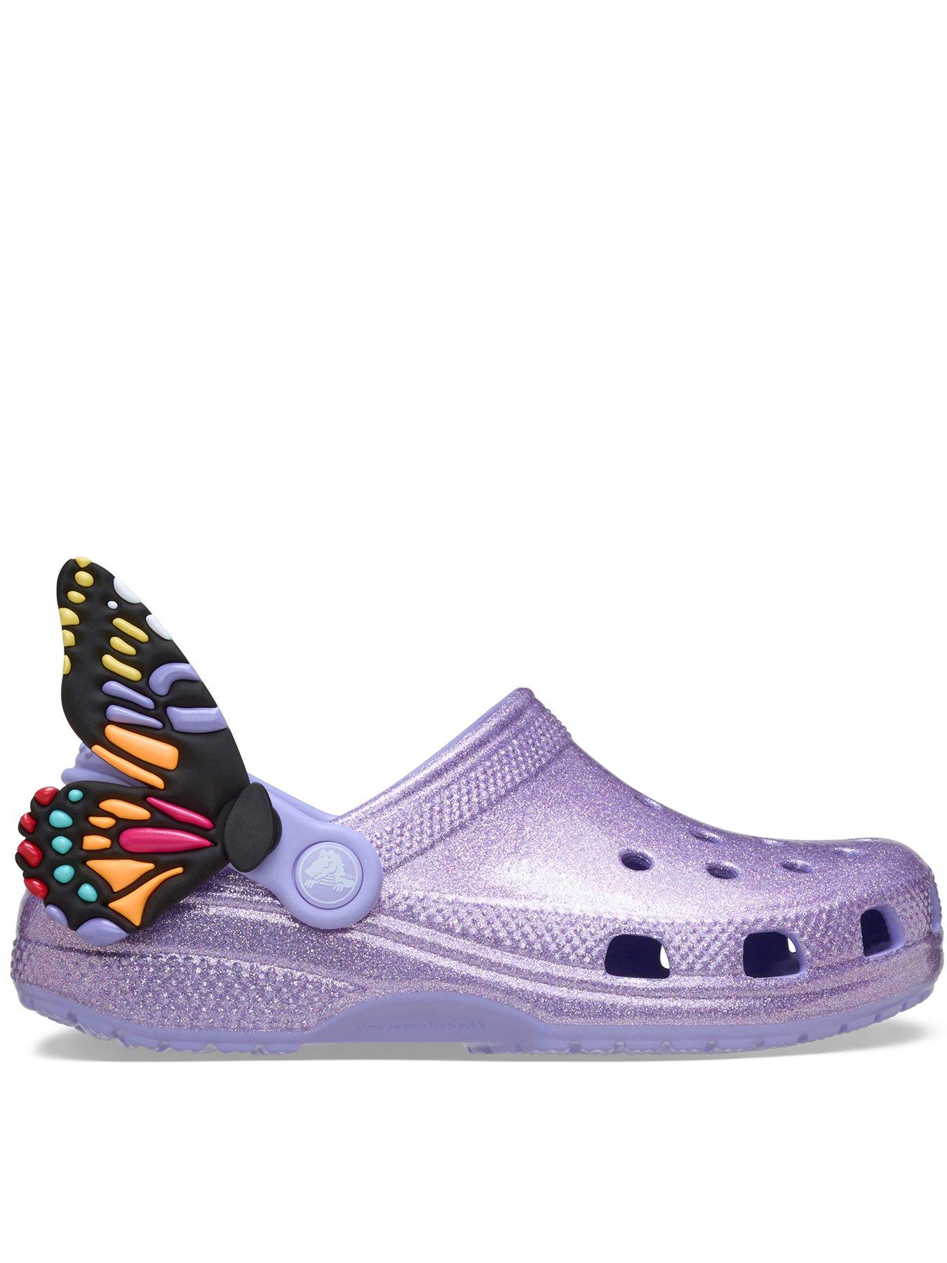 Crocs Classic Iam Butterfly Clog T - Purple