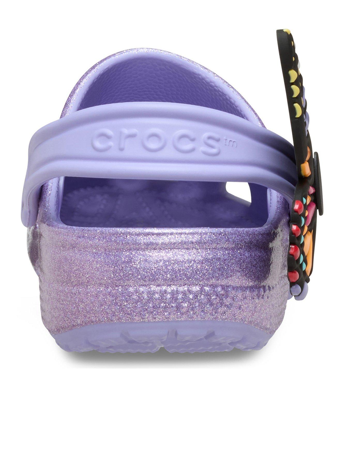 Image 3 of 6 of Crocs Classic Iam Butterfly Clog T - Purple