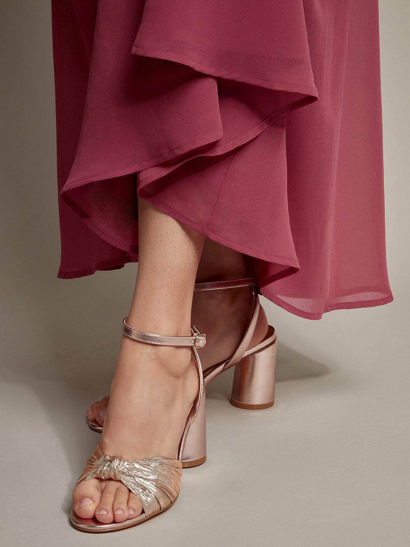 Image 5 of 5 of Monsoon Monica Maxi Dress Magenta - Pink