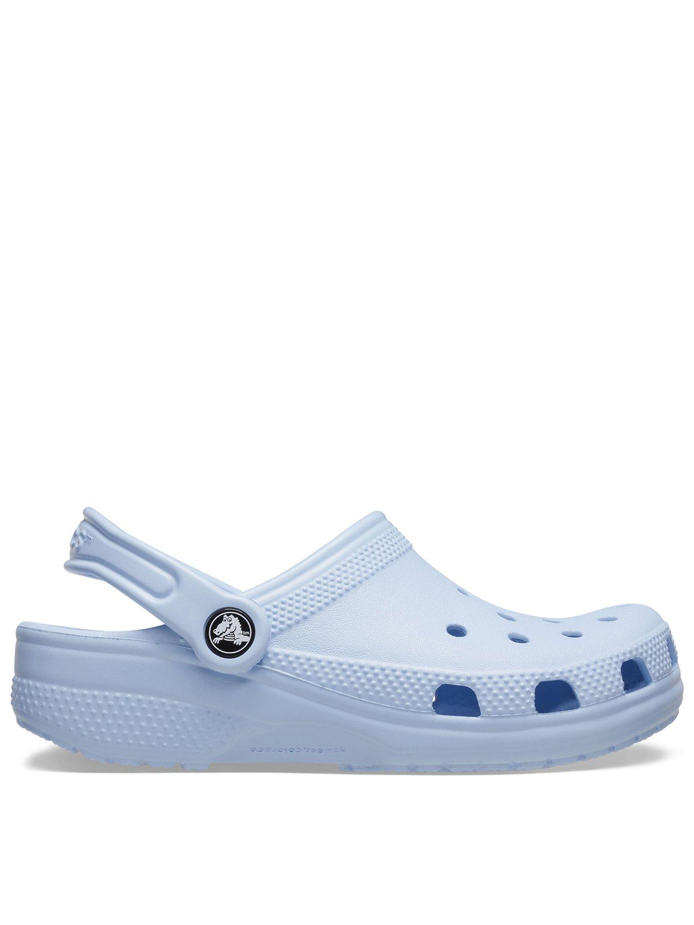 Crocs Kids Classic Clog, Blue, Size 12 Younger