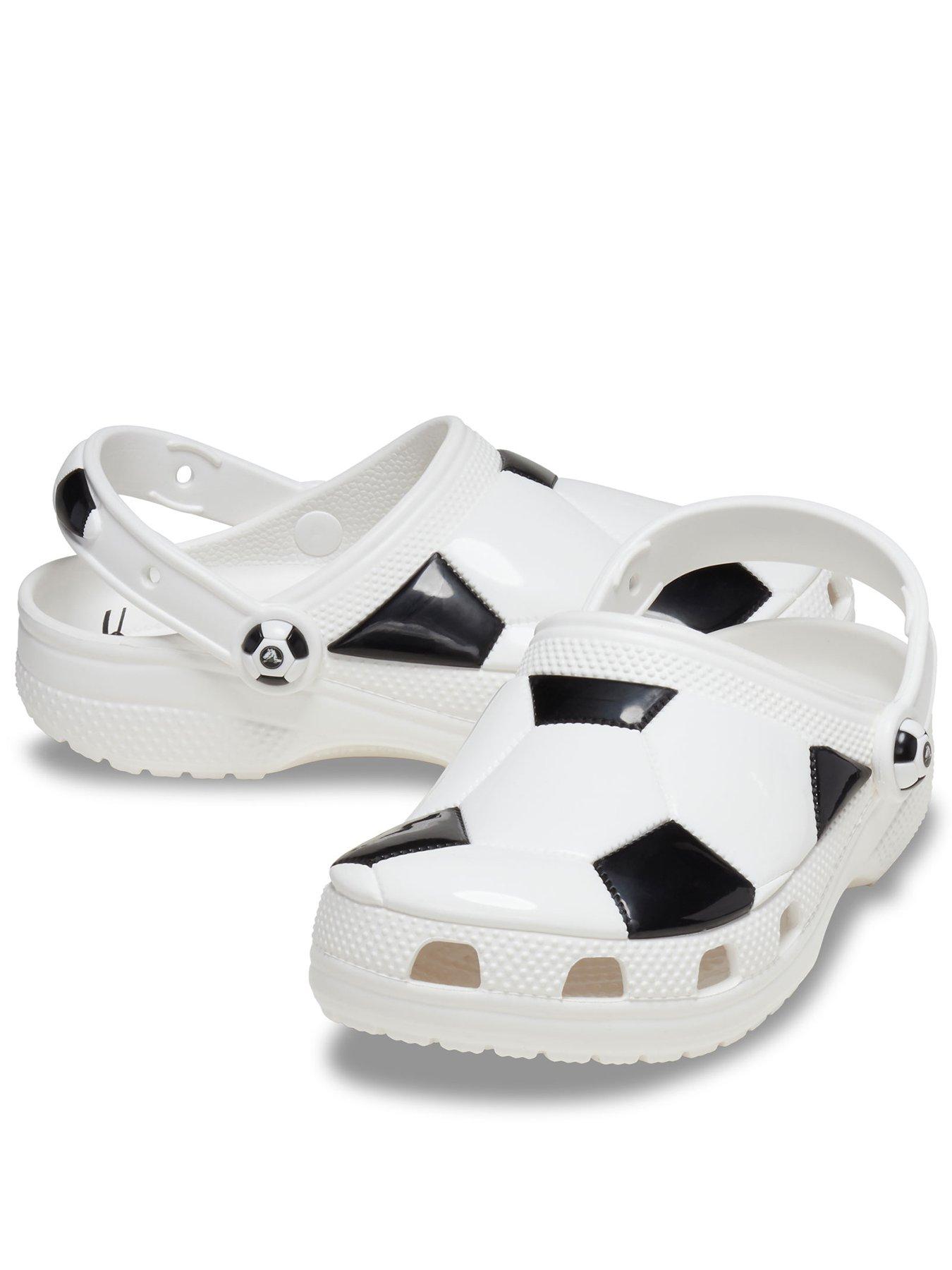 Crocs Toddler Classic Football Clog - White