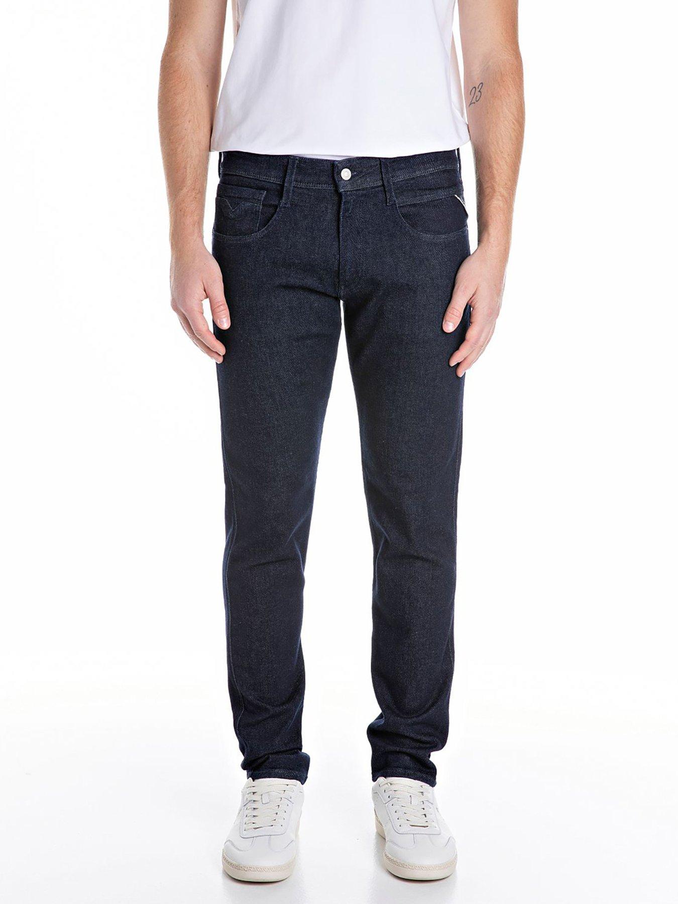 Replay Anbass C-Stretch Slim Fit Jeans Dark Blue Very