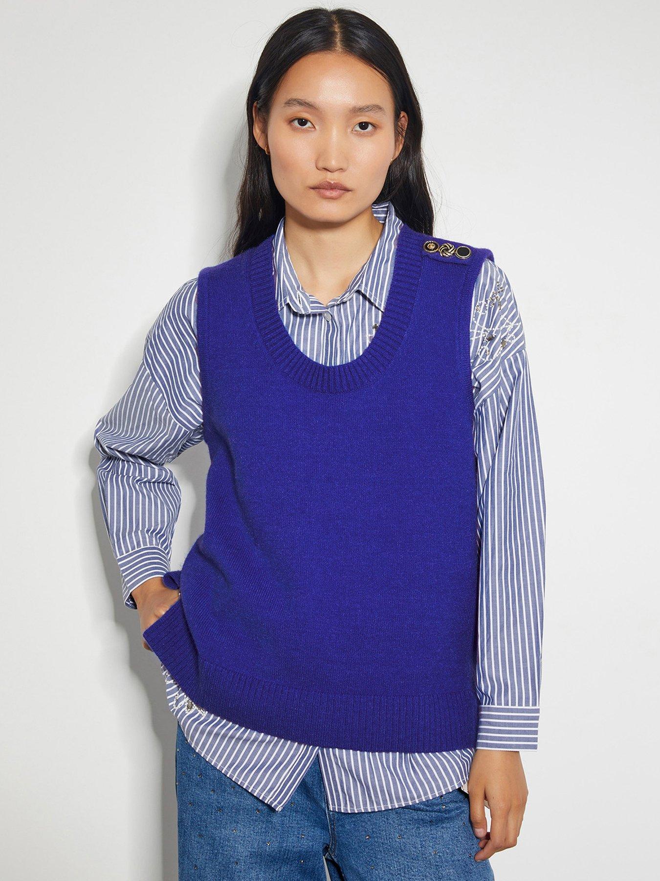 undefined Nora Knit Tabbard - Blue