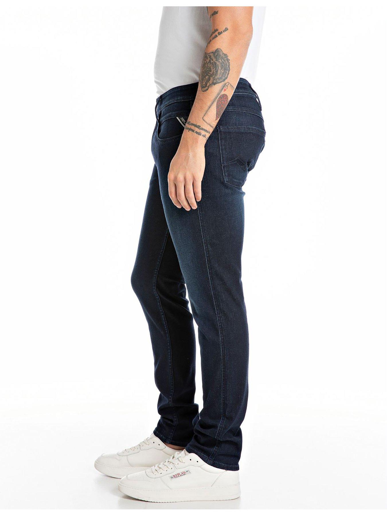 Replay Anbass Slim Fit Jeans Dark Blue Very