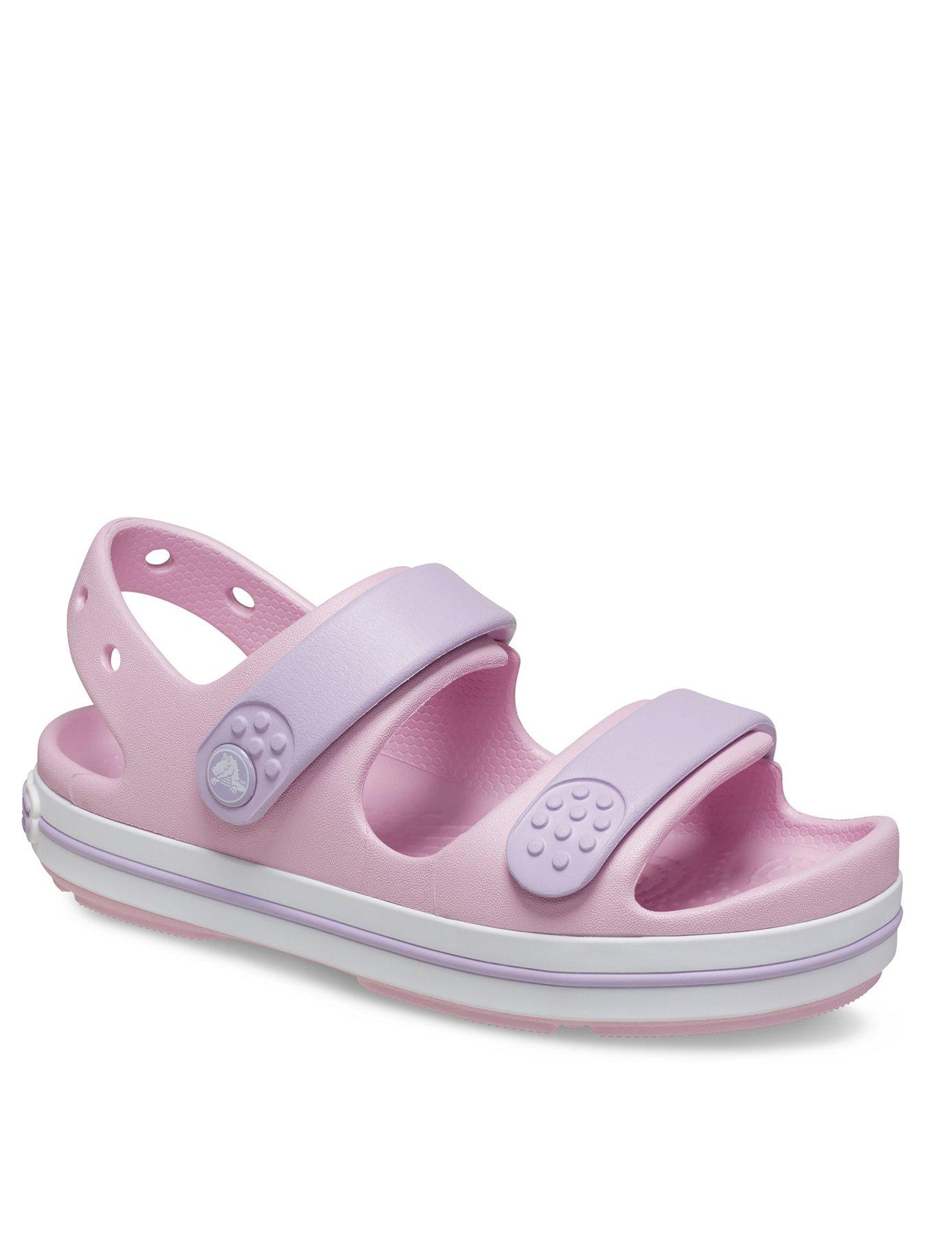 Image 2 of 6 of Crocs Toddler Crocband Cruiser Sandal - Ballerina/lavender