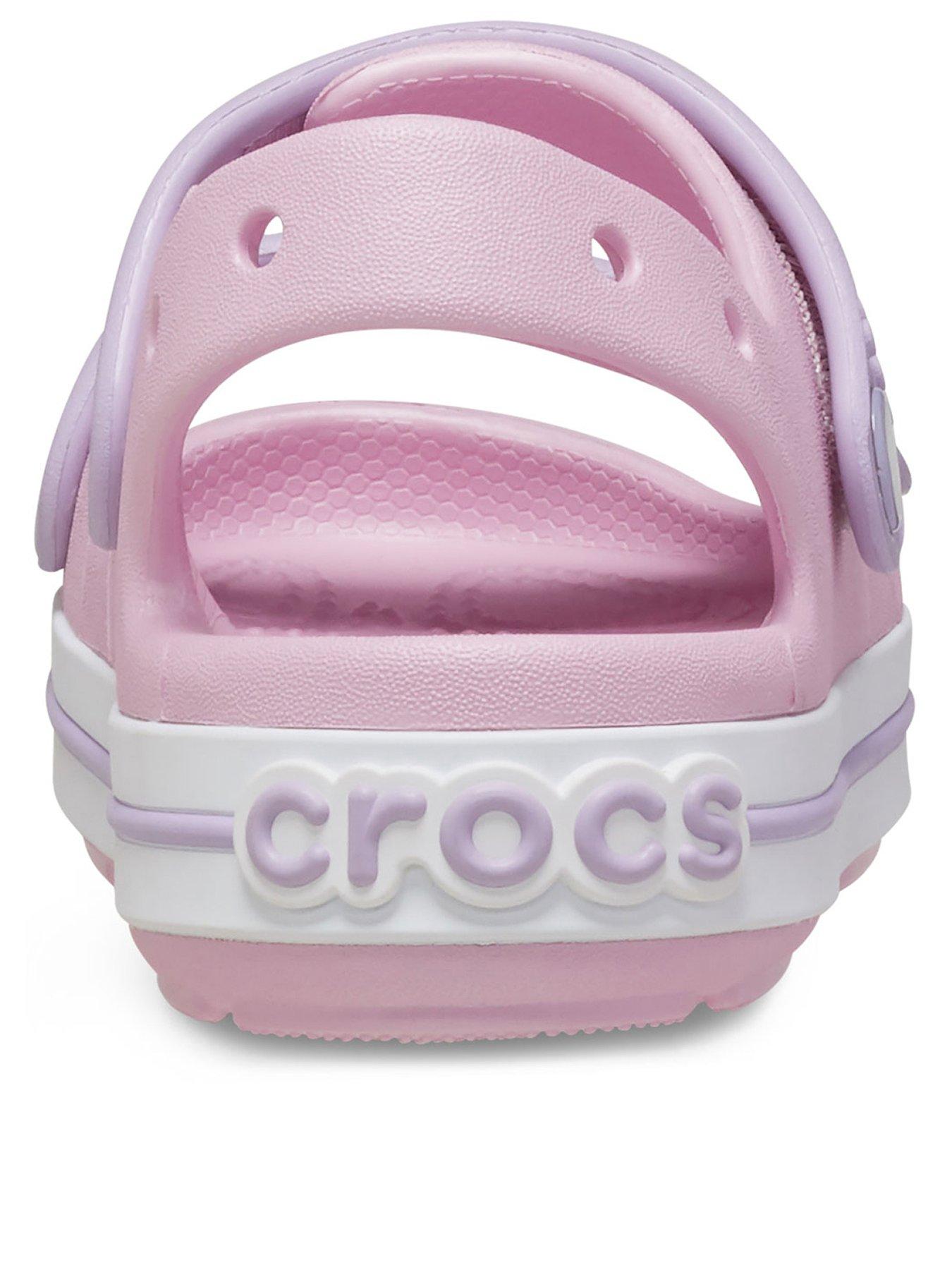 Image 3 of 6 of Crocs Toddler Crocband Cruiser Sandal - Ballerina/lavender