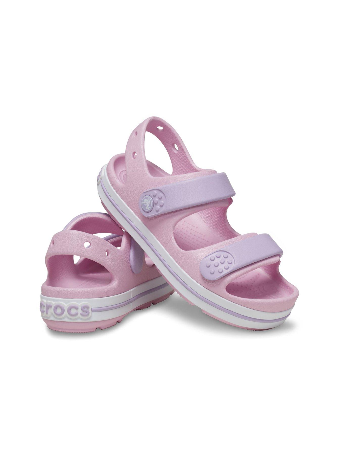 Image 6 of 6 of Crocs Toddler Crocband Cruiser Sandal - Ballerina/lavender