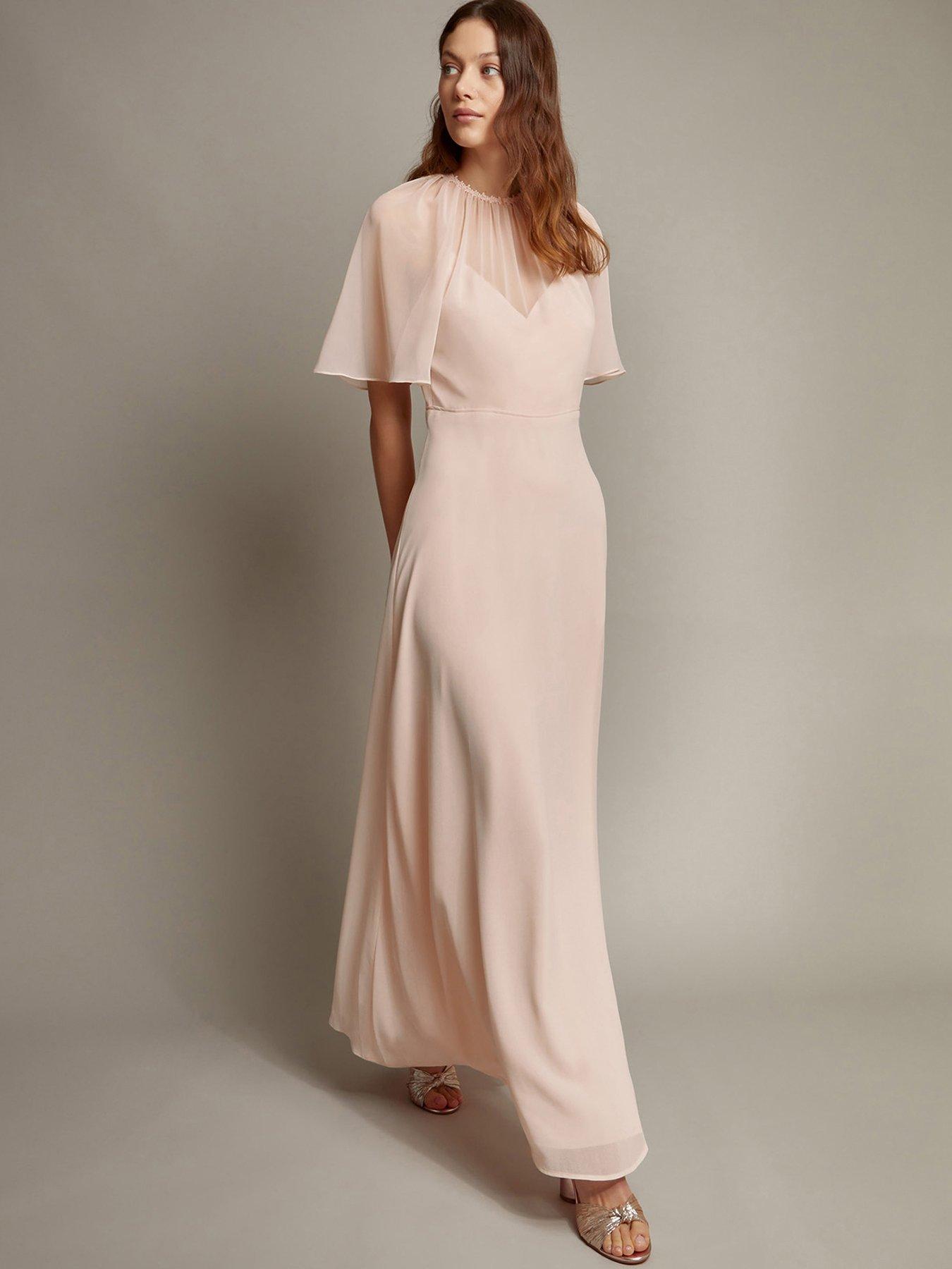 Monsoon blush dress deals