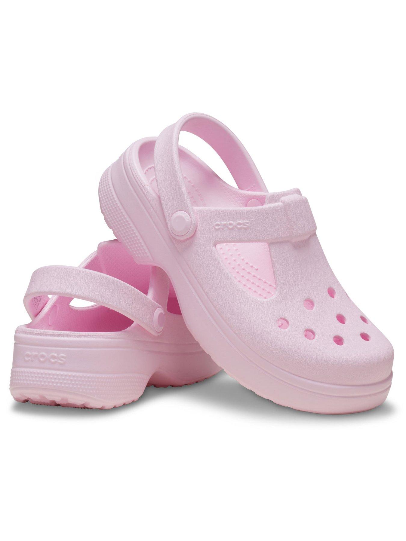 Crocs Toddler Classic Mary Jane Clog - Pink Milk | Very