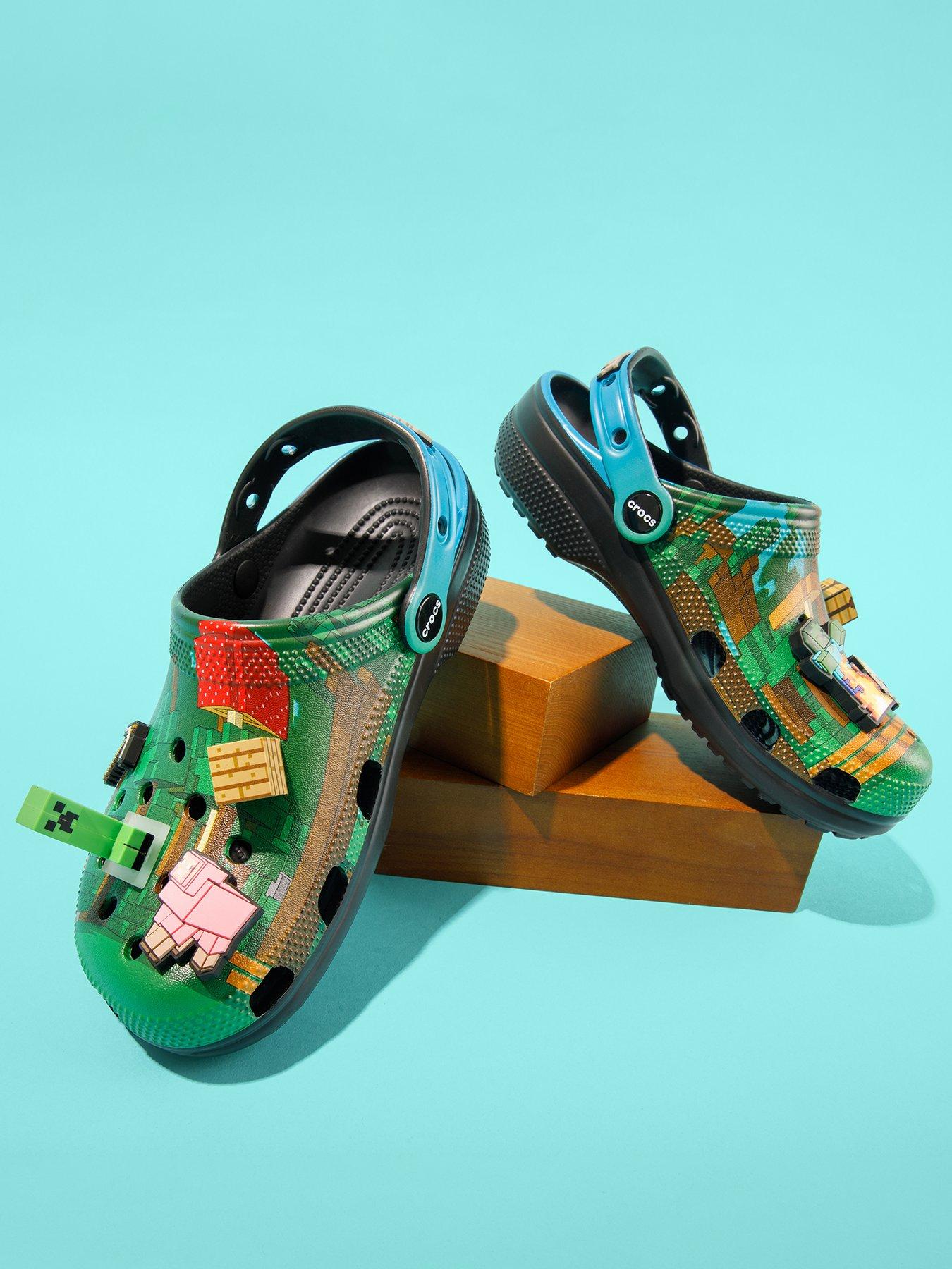 Image of Crocs Minecraft Classic Kids Clog - Multi