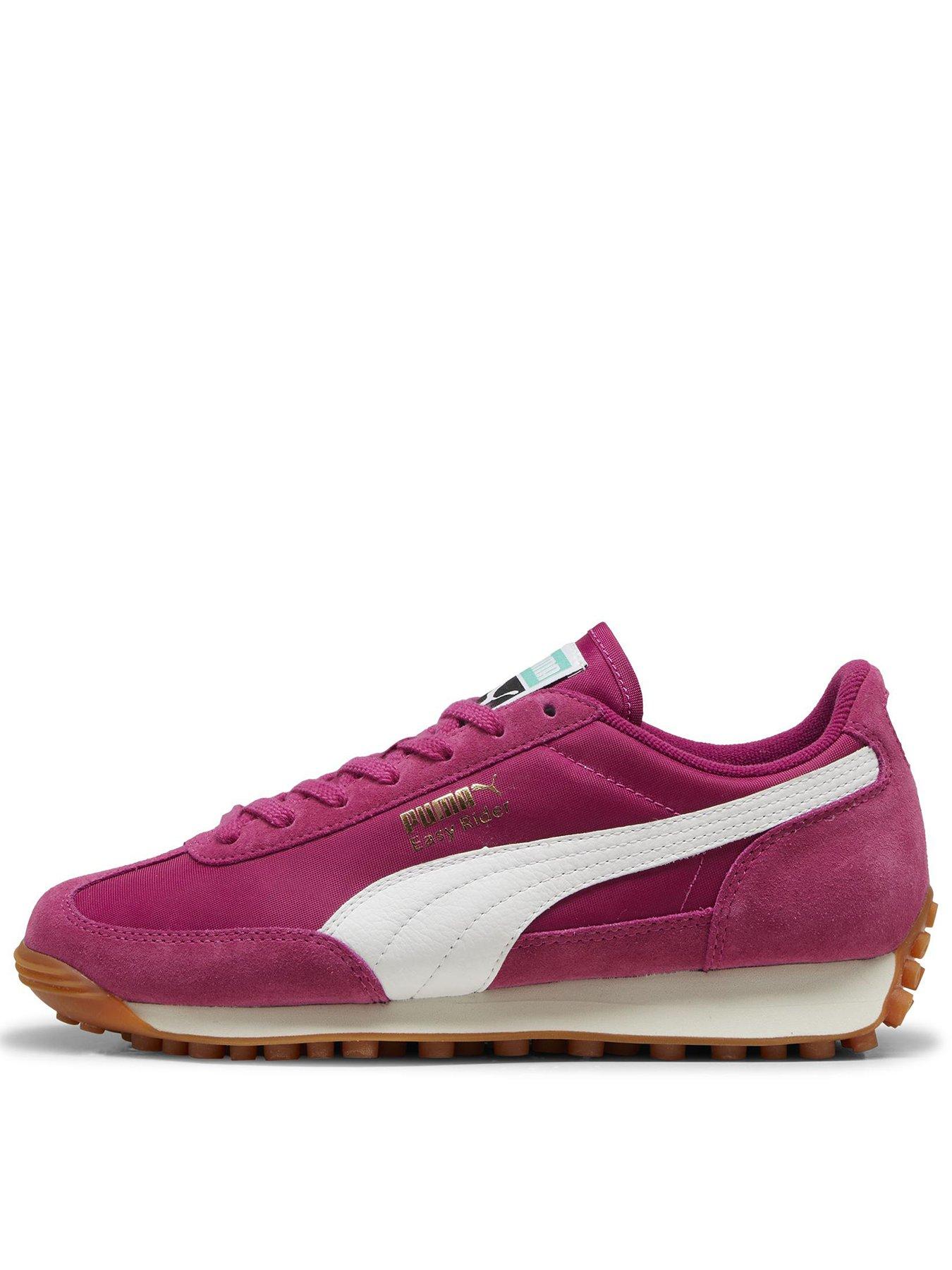 undefined Women's Easy Rider Vintage Trainers - Dark Pink