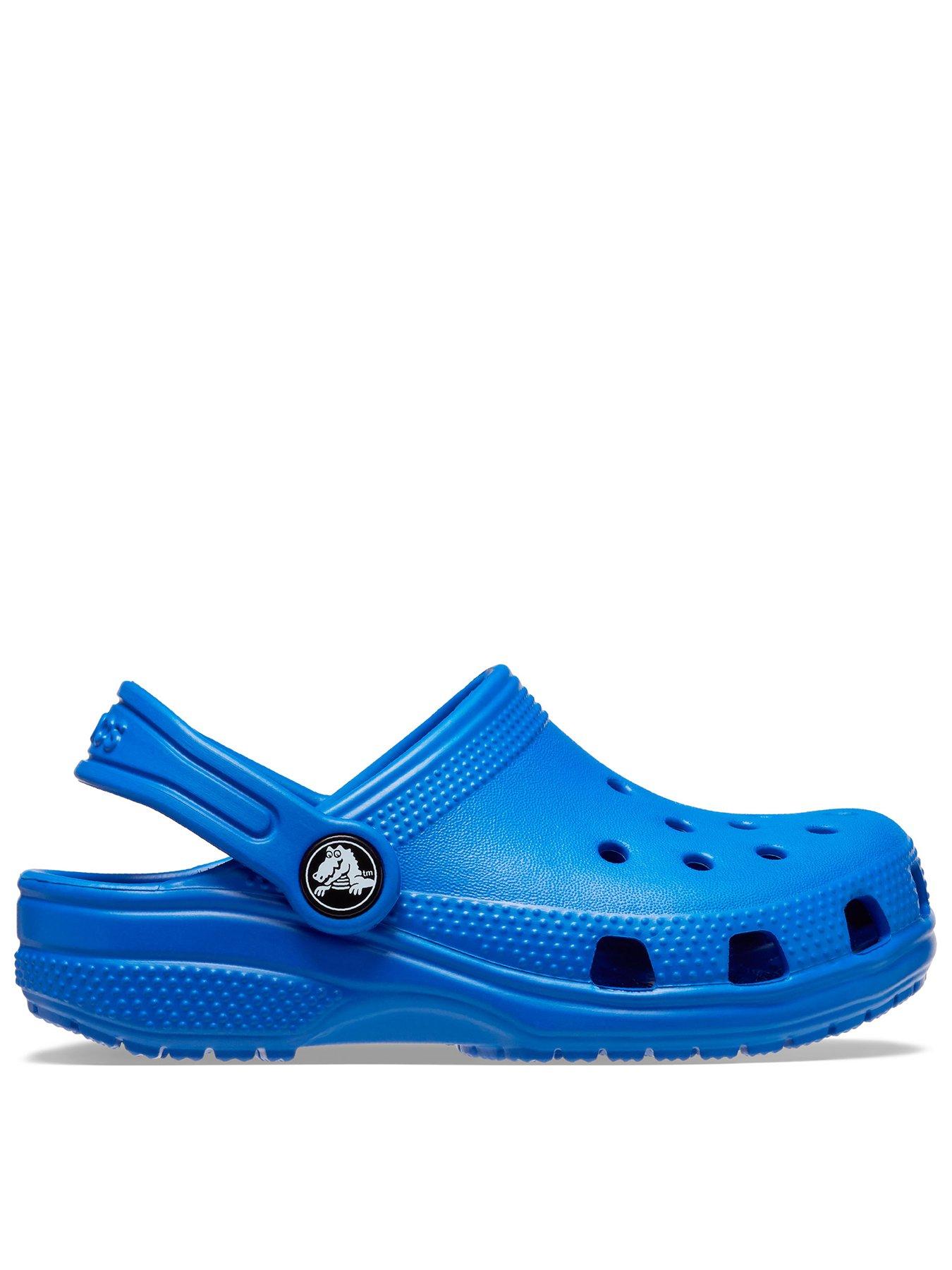 Crocs Toddler Classic Clog, Blue, Size 7 Younger