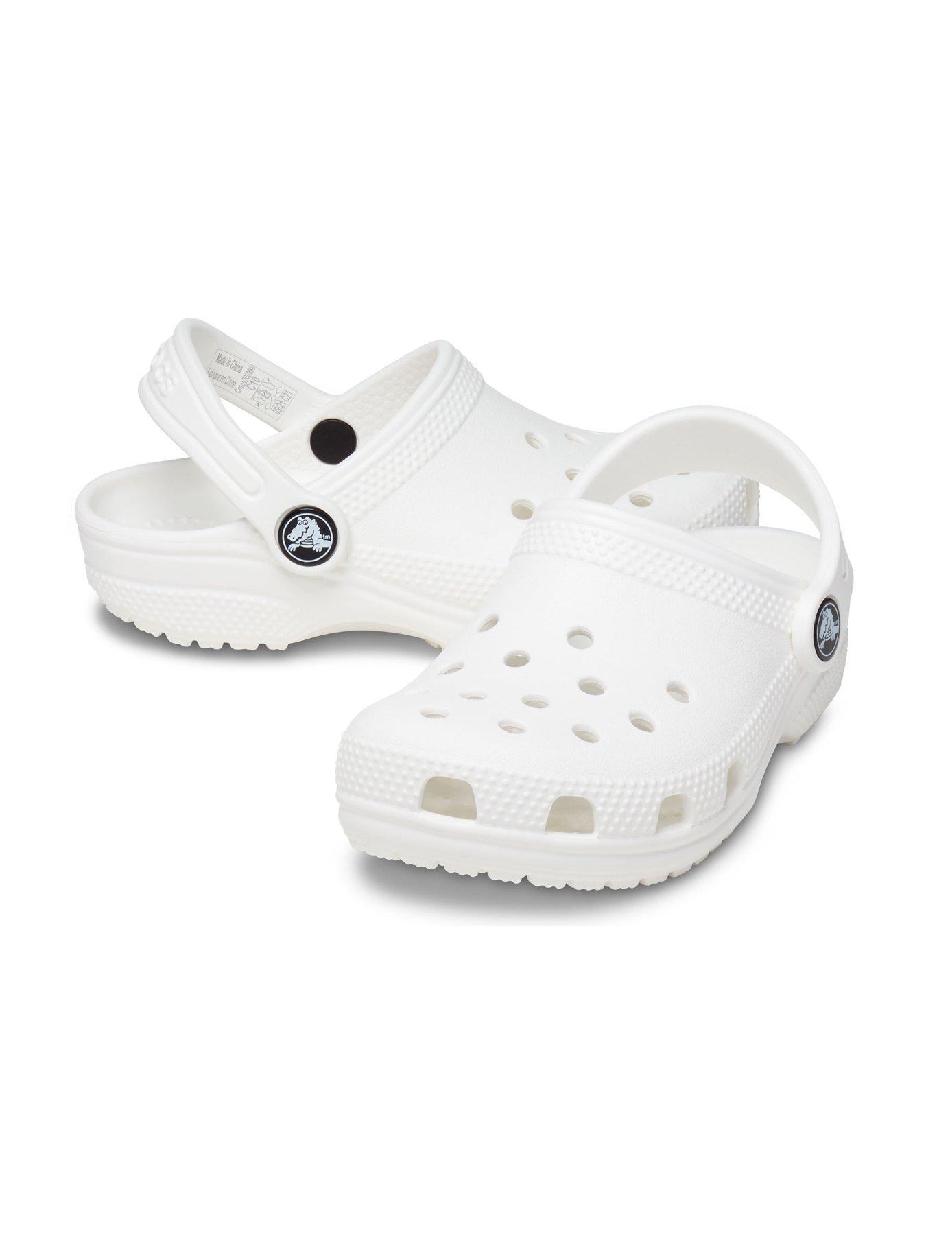 Image 5 of 5 of Crocs Kids Classic Clog - White