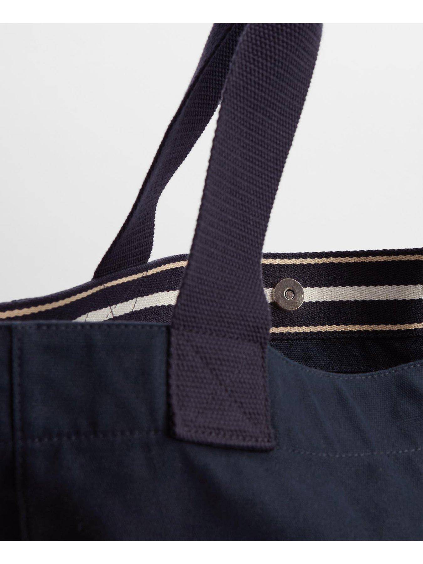 Image 5 of 5 of Barbour Logo Holiday Tote Bag - Blue