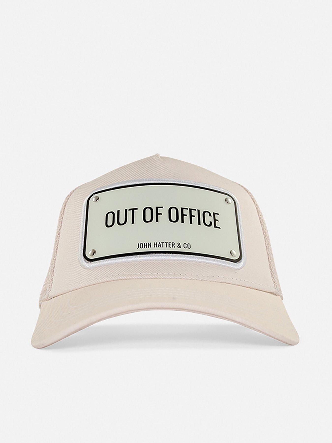 undefined Aluminum Out Of Office Cap - White