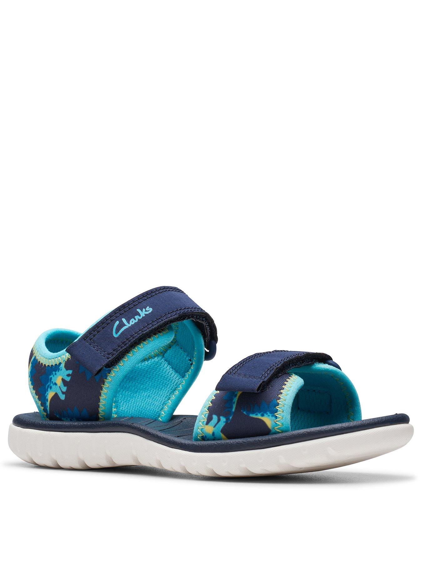 Image 2 of 7 of Clarks Surfing Tide K - Navy